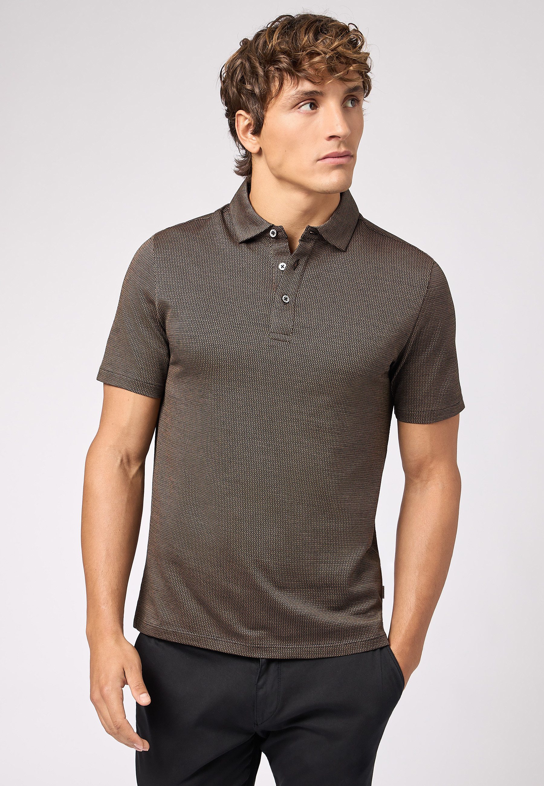 Roy Robson Poloshirt "Struktur-polo" günstig online kaufen