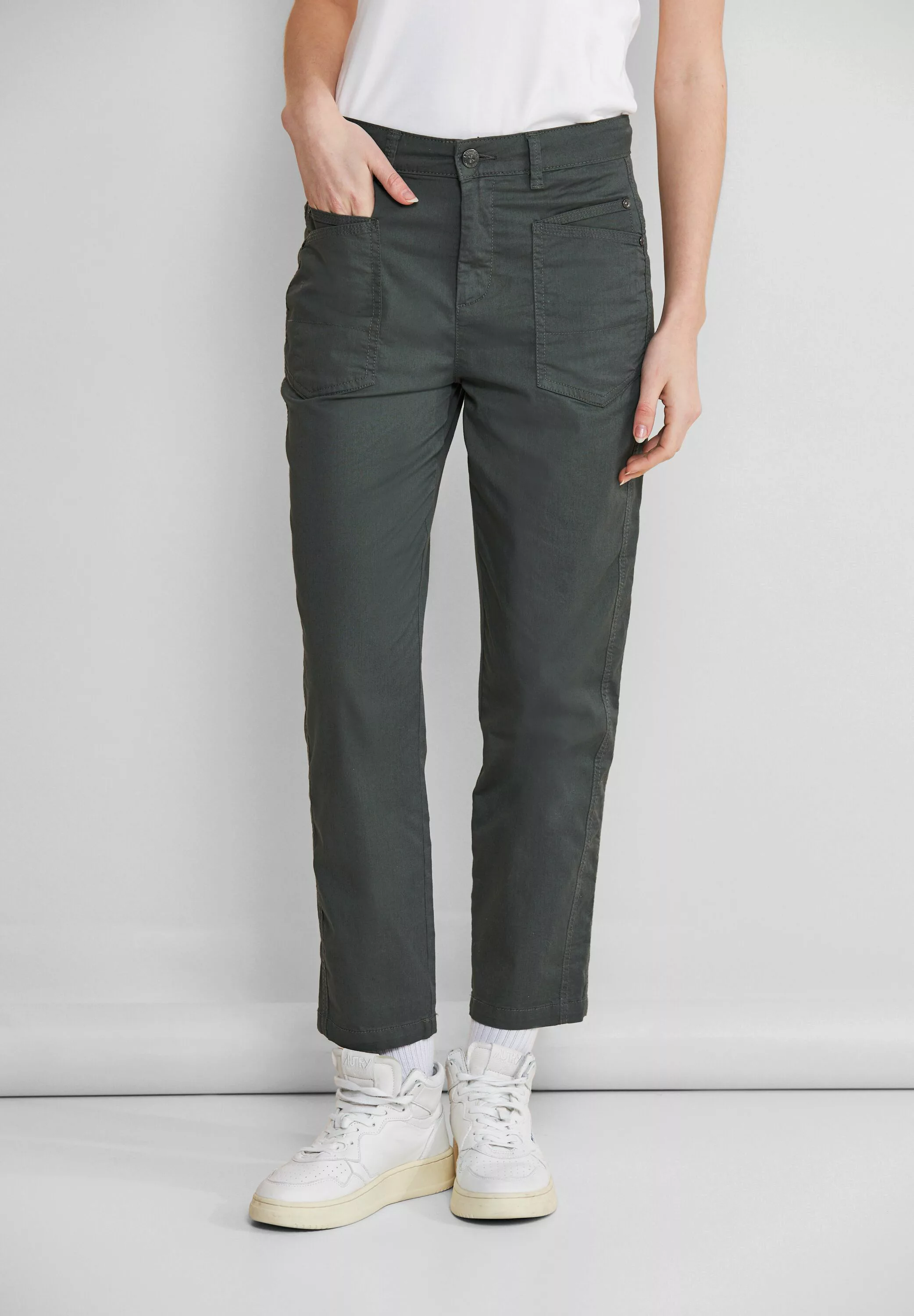 STREET ONE Cargohose, High Waist günstig online kaufen