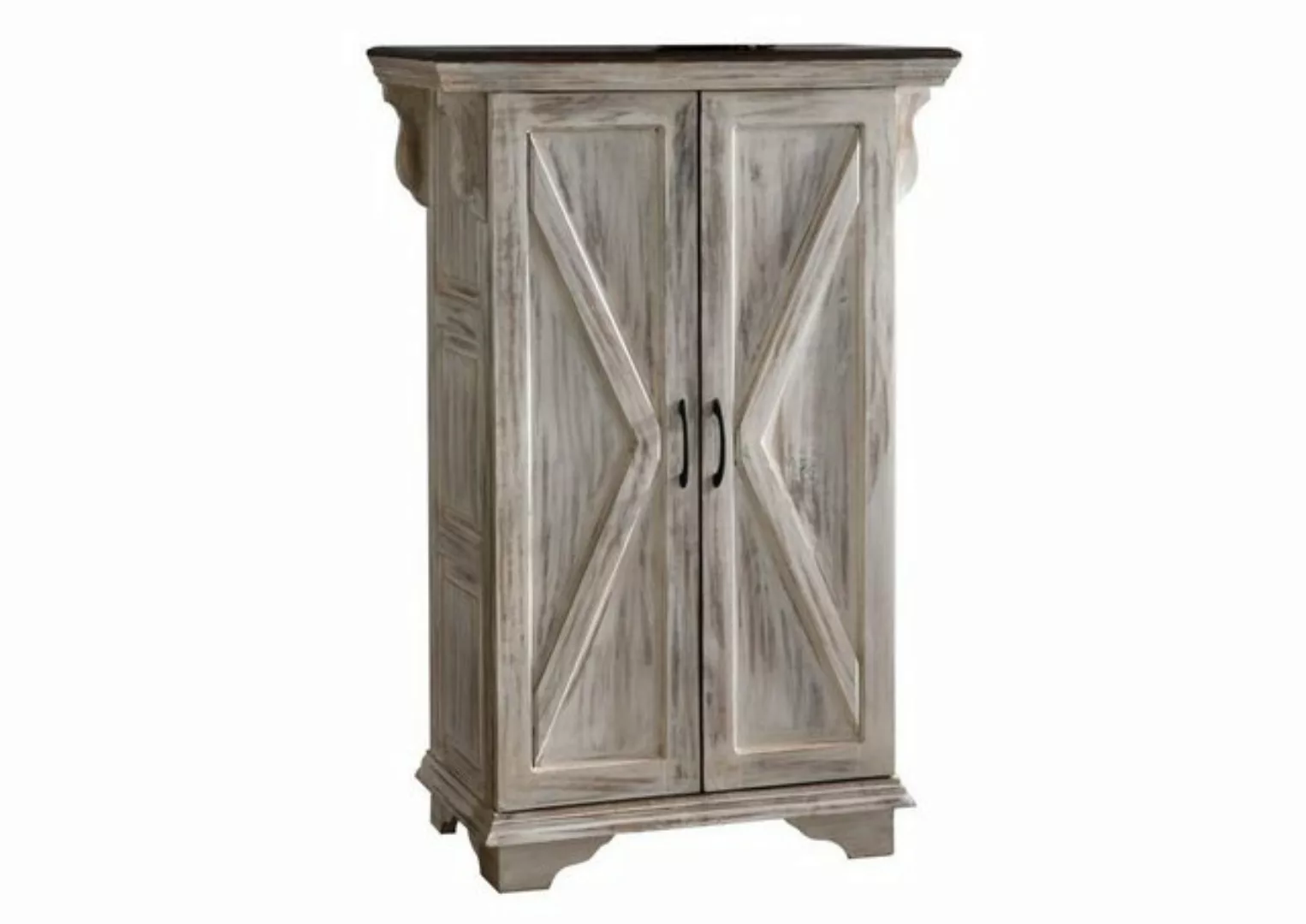 Massivmoebel24 Dreh-/Schwebetürenschrank Schrank Mango / Akazie 90x45x135 w günstig online kaufen