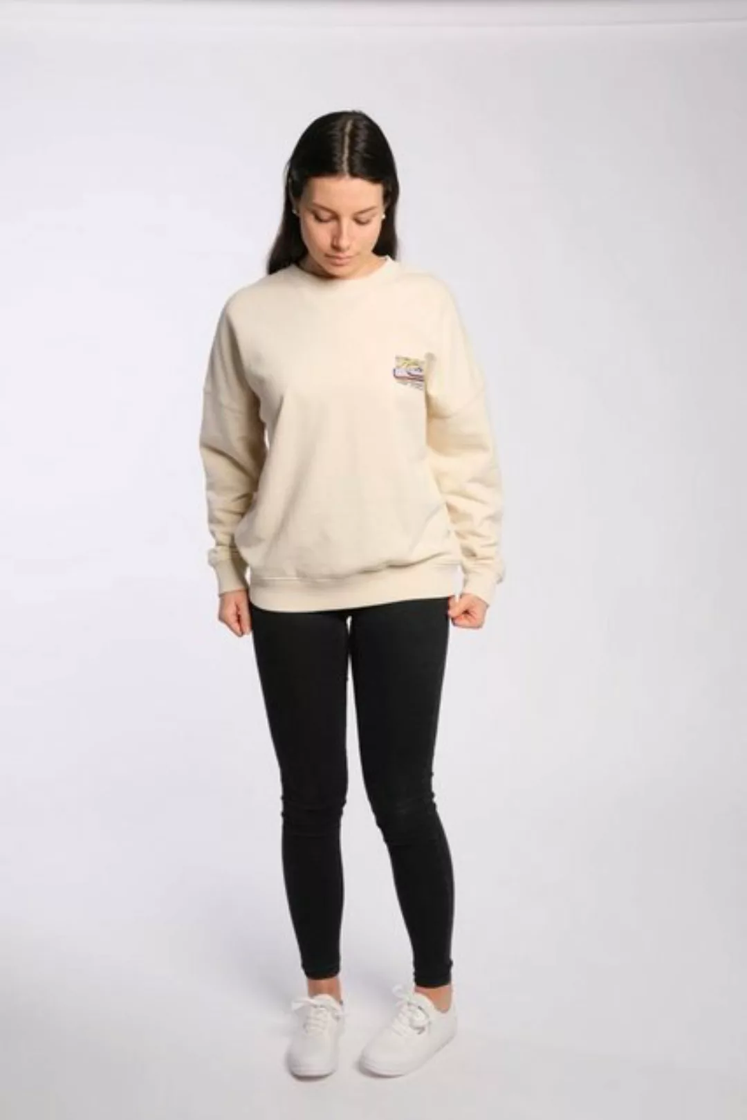 Quiksilver Woman Sweatshirt Quiksilver Sweatshirt Beige XL günstig online kaufen