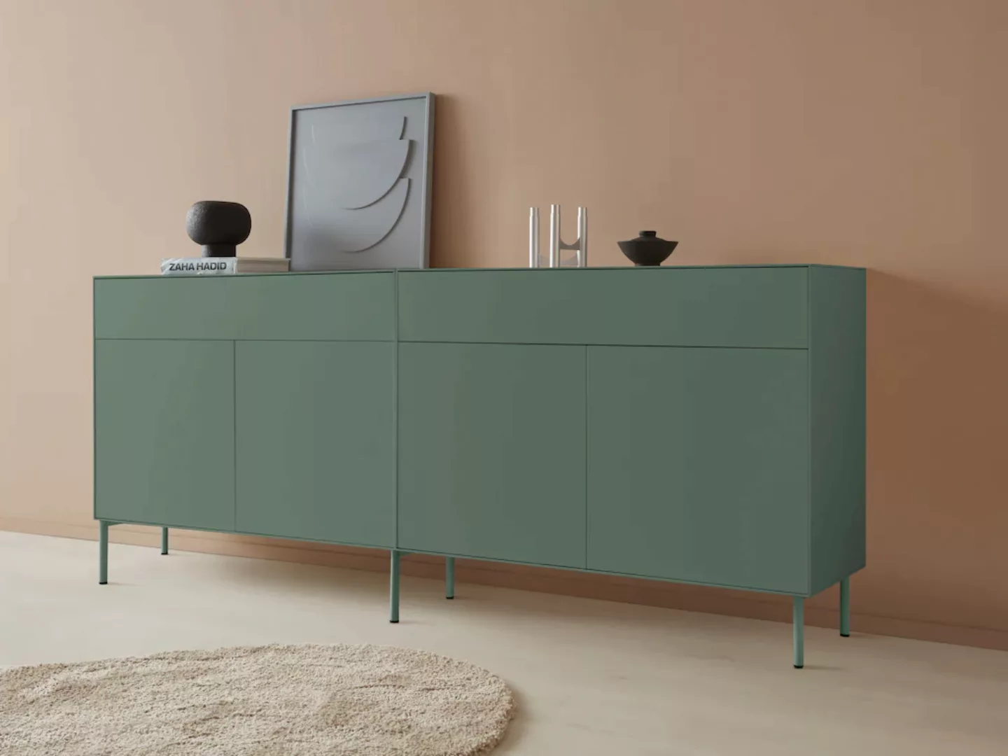 LeGer Home by Lena Gercke Sideboard "Essentials", (2 St.), Breite: 224cm, M günstig online kaufen