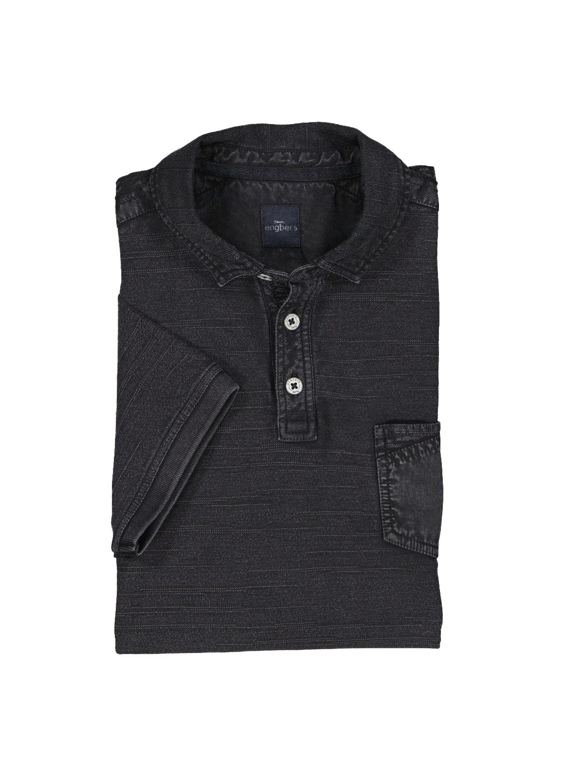 Engbers Poloshirt Polo-Shirt meliert günstig online kaufen