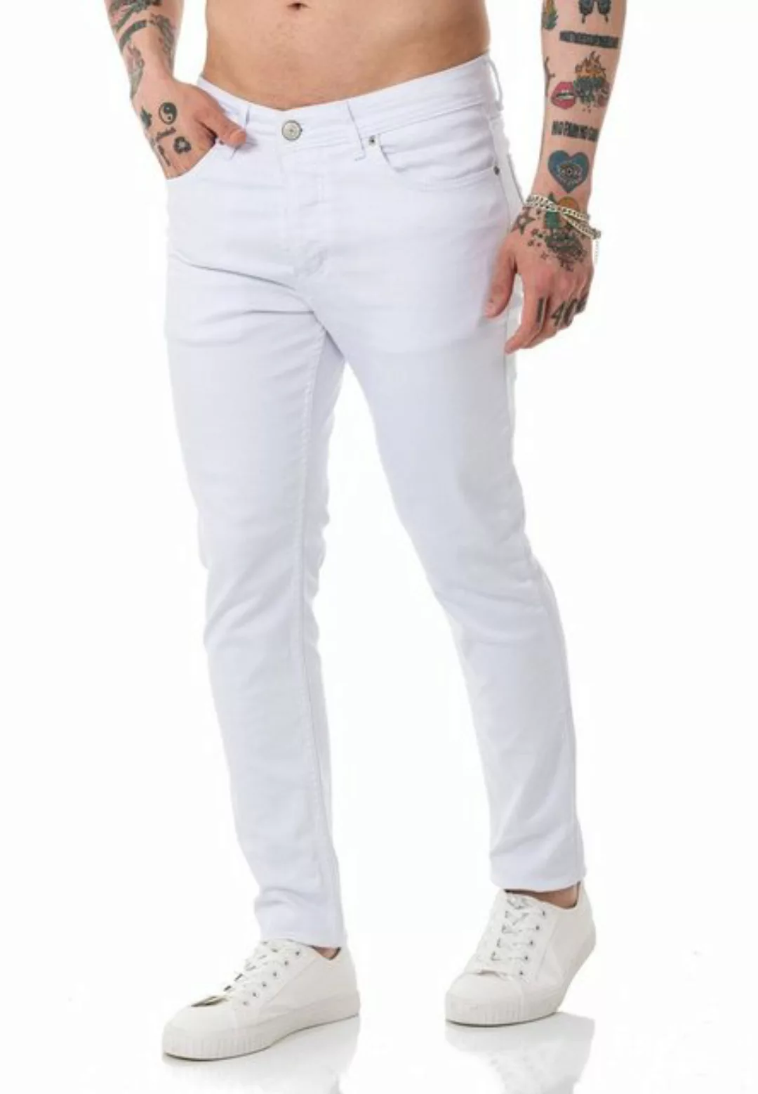 RedBridge Slim-fit-Jeans Red Bridge Jeans Hose Slim Fit Denim Pants Basic W günstig online kaufen