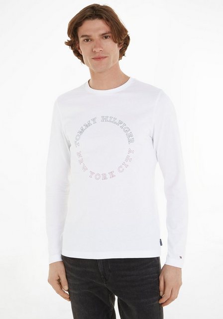 Tommy Hilfiger Langarmshirt MONOTYPE ROUNDLE LS TEE günstig online kaufen