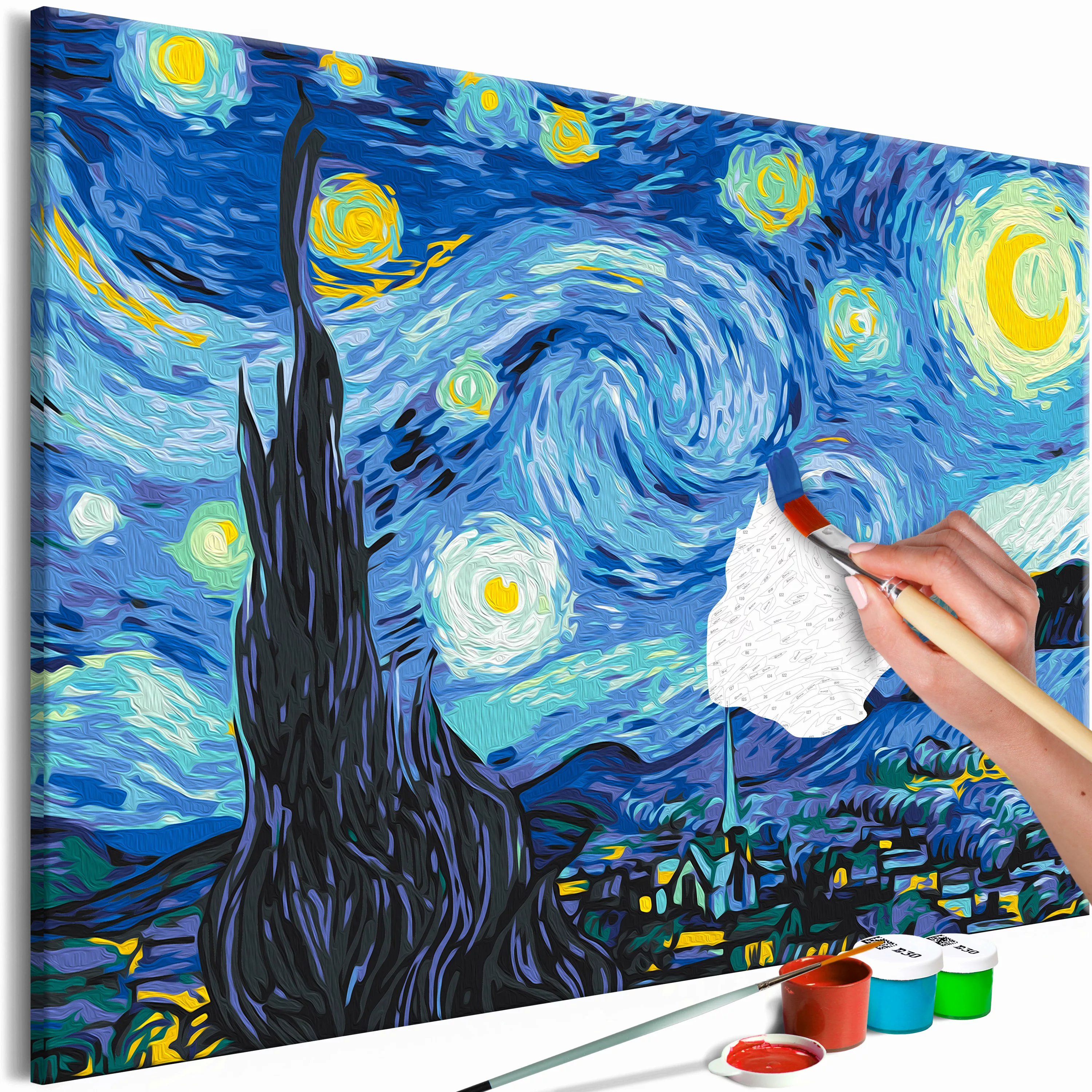Malen Nach Zahlen - Van Gogh's Starry Night günstig online kaufen