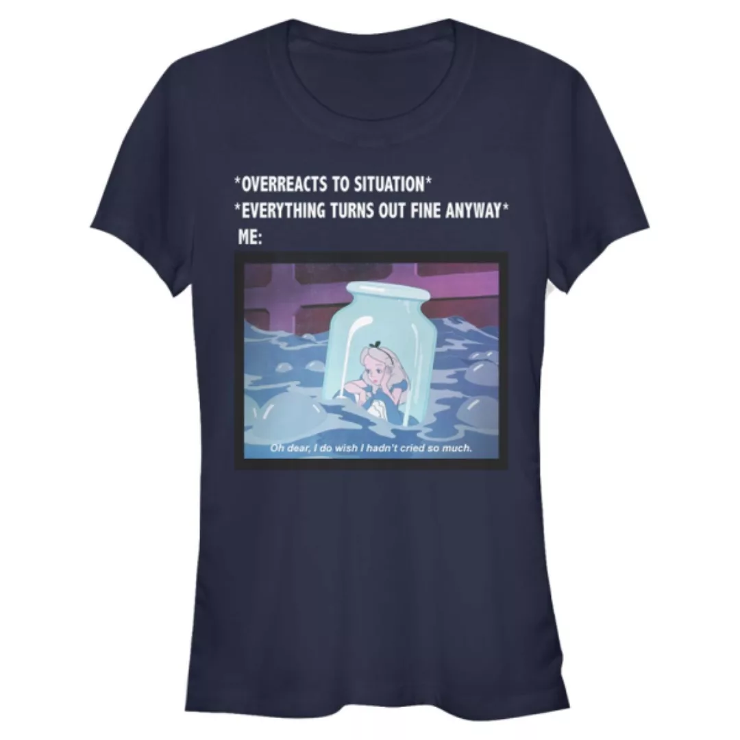 Disney Classics - Alice im Wunderland - Alice Anxiety Meme - Frauen T-Shirt günstig online kaufen