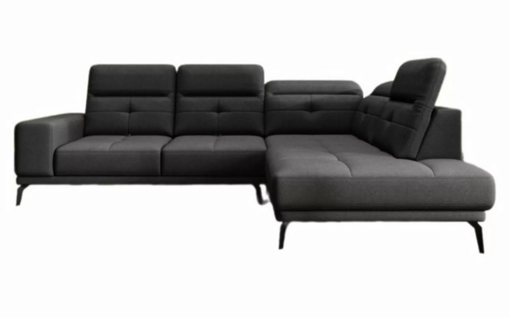 Luxusbetten24 Sofa Designer Sofa Isabella, mit verstellbarer Kopf- und Rück günstig online kaufen