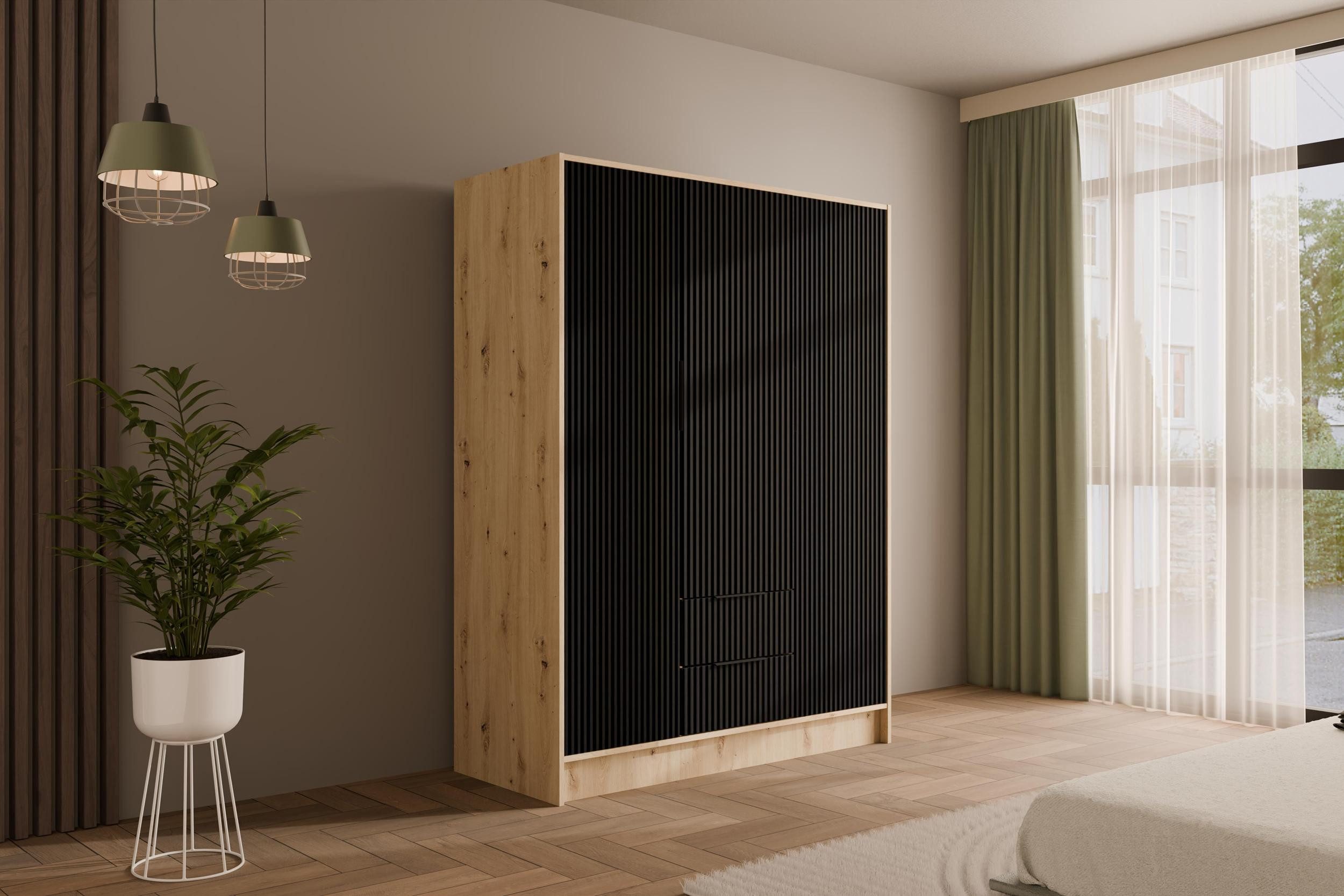 ALTDECOR Drehtürenschrank NOA (Kleiderschrank Garderobenschrank mit günstig online kaufen