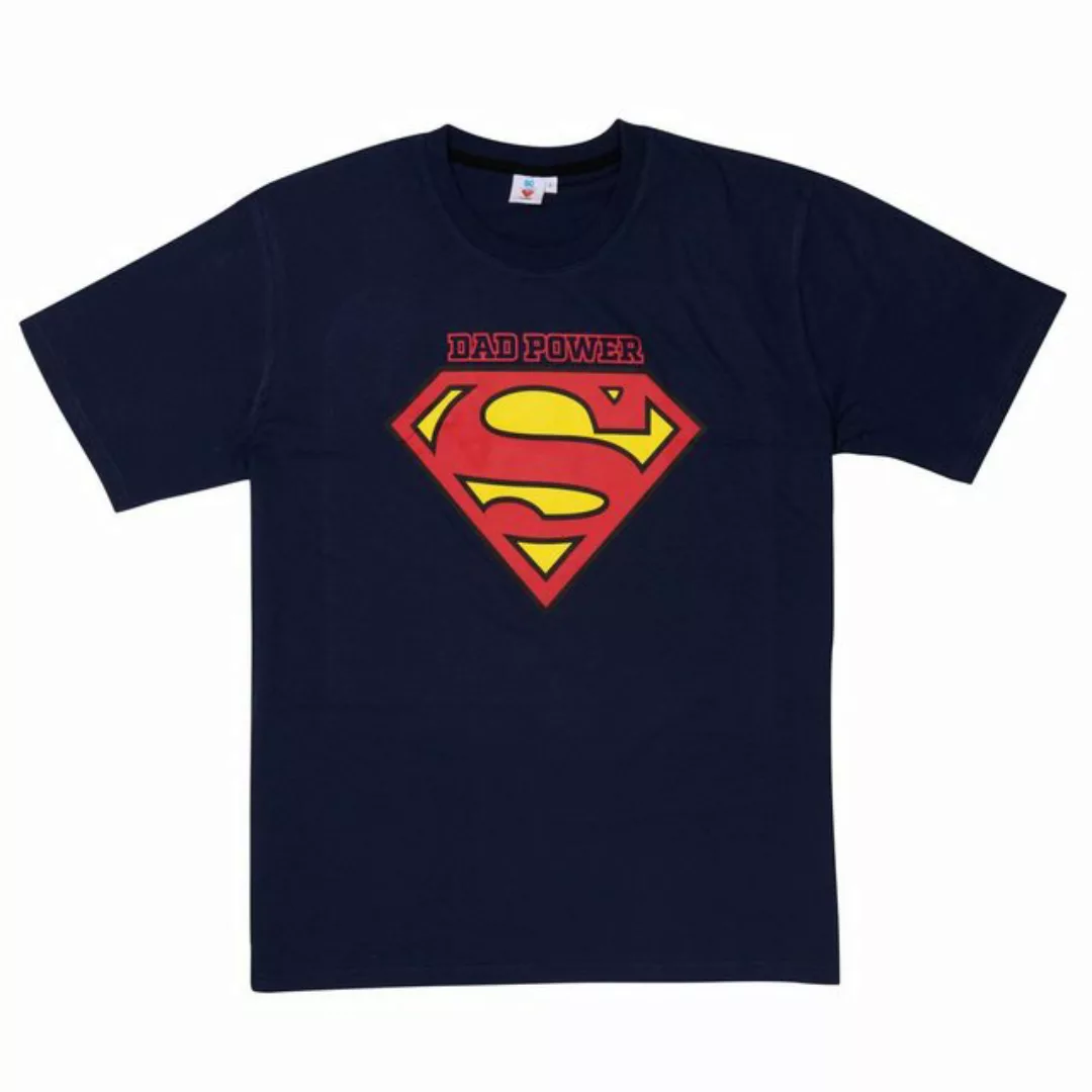 United Labels® T-Shirt Dad Power - Superman Logo günstig online kaufen