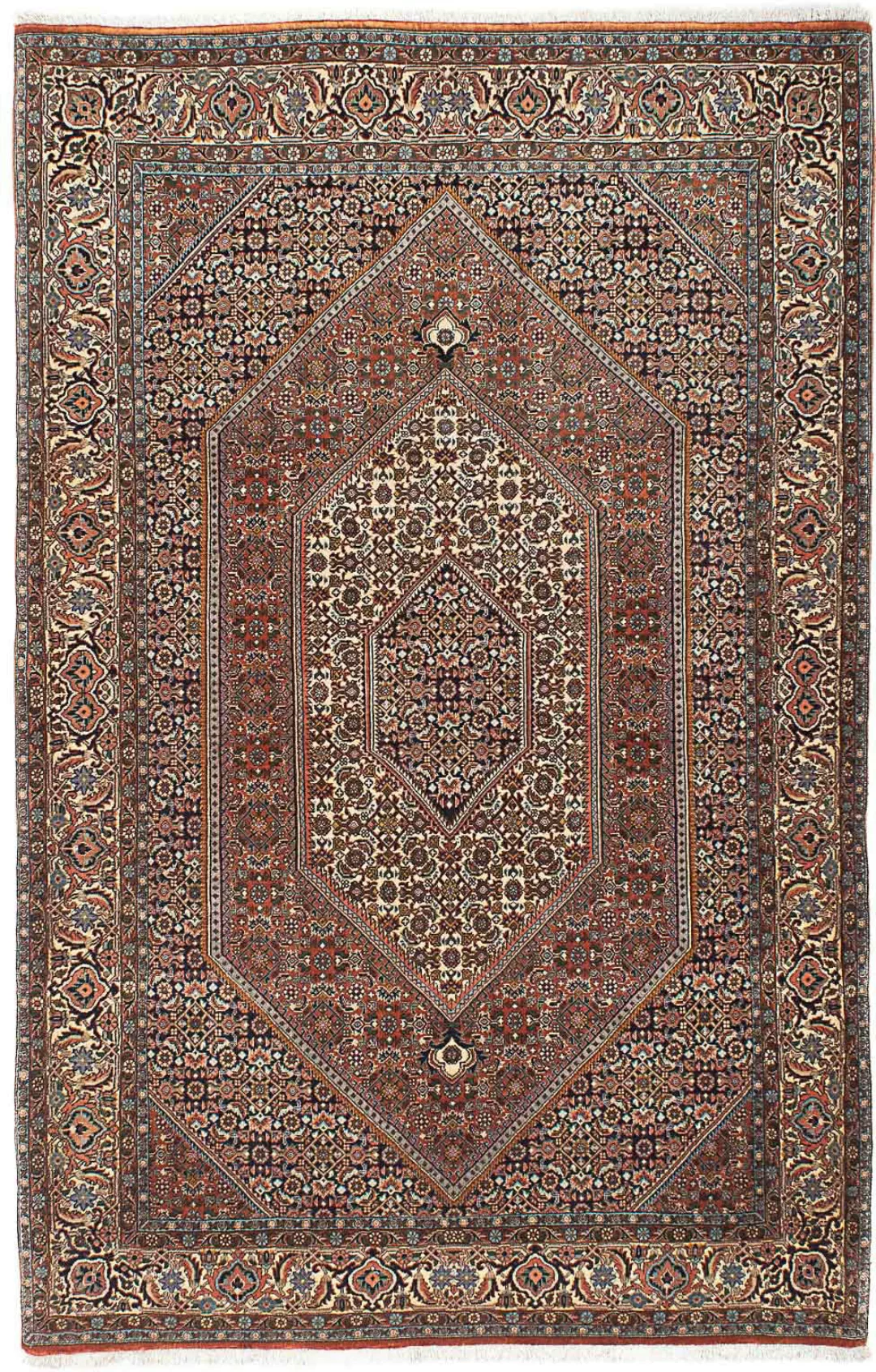 morgenland Wollteppich »Bidjar Stark Gemustert 208 x 132 cm«, rechteckig günstig online kaufen