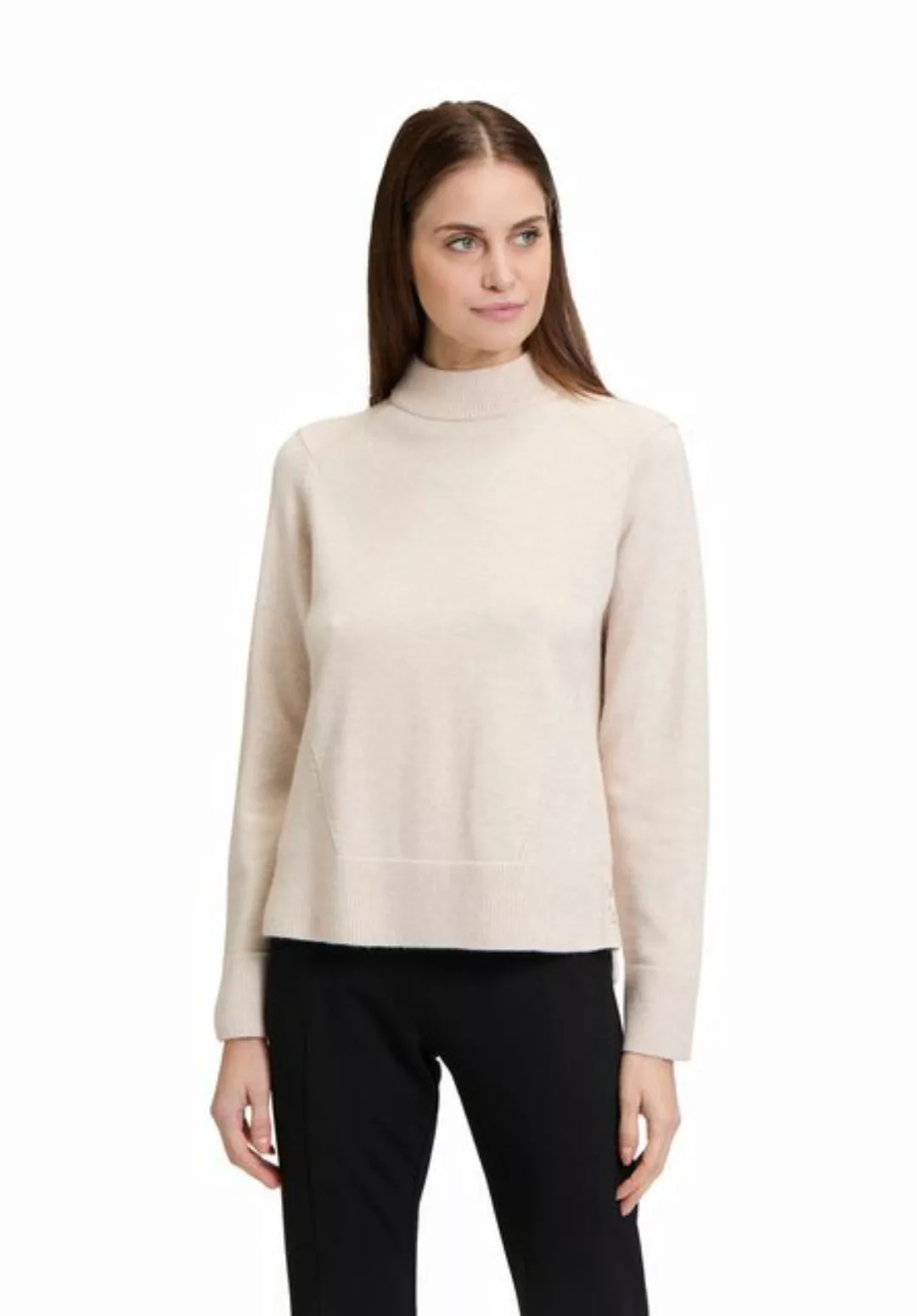 Betty Barclay Strickpullover Betty Barclay Feinstrickpullover mit Rippenstr günstig online kaufen