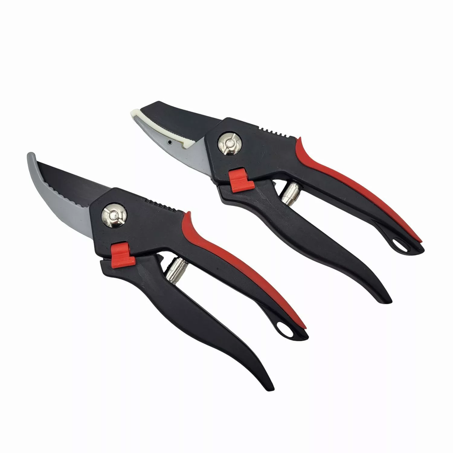 BURI Grasschere Gartenscheren 2er-Set Blumenschere Ambossschere günstig online kaufen
