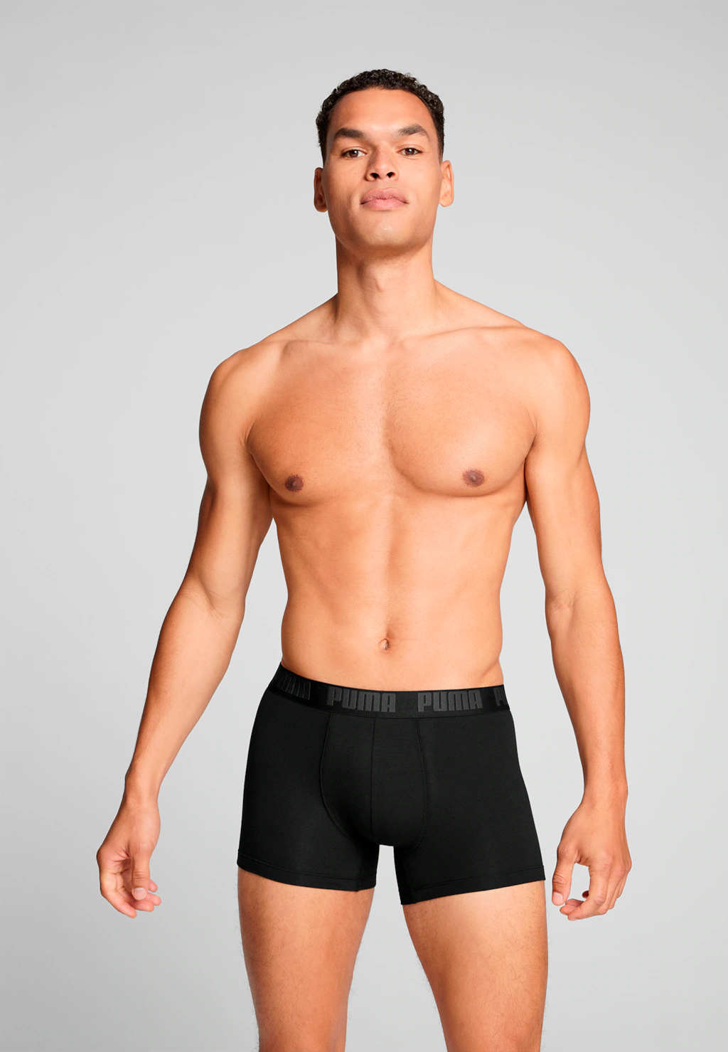 PUMA Boxershorts "PUMA MEN EVERYDAY BASIC BOXERS 2P", (2er Pack), mit Logob günstig online kaufen