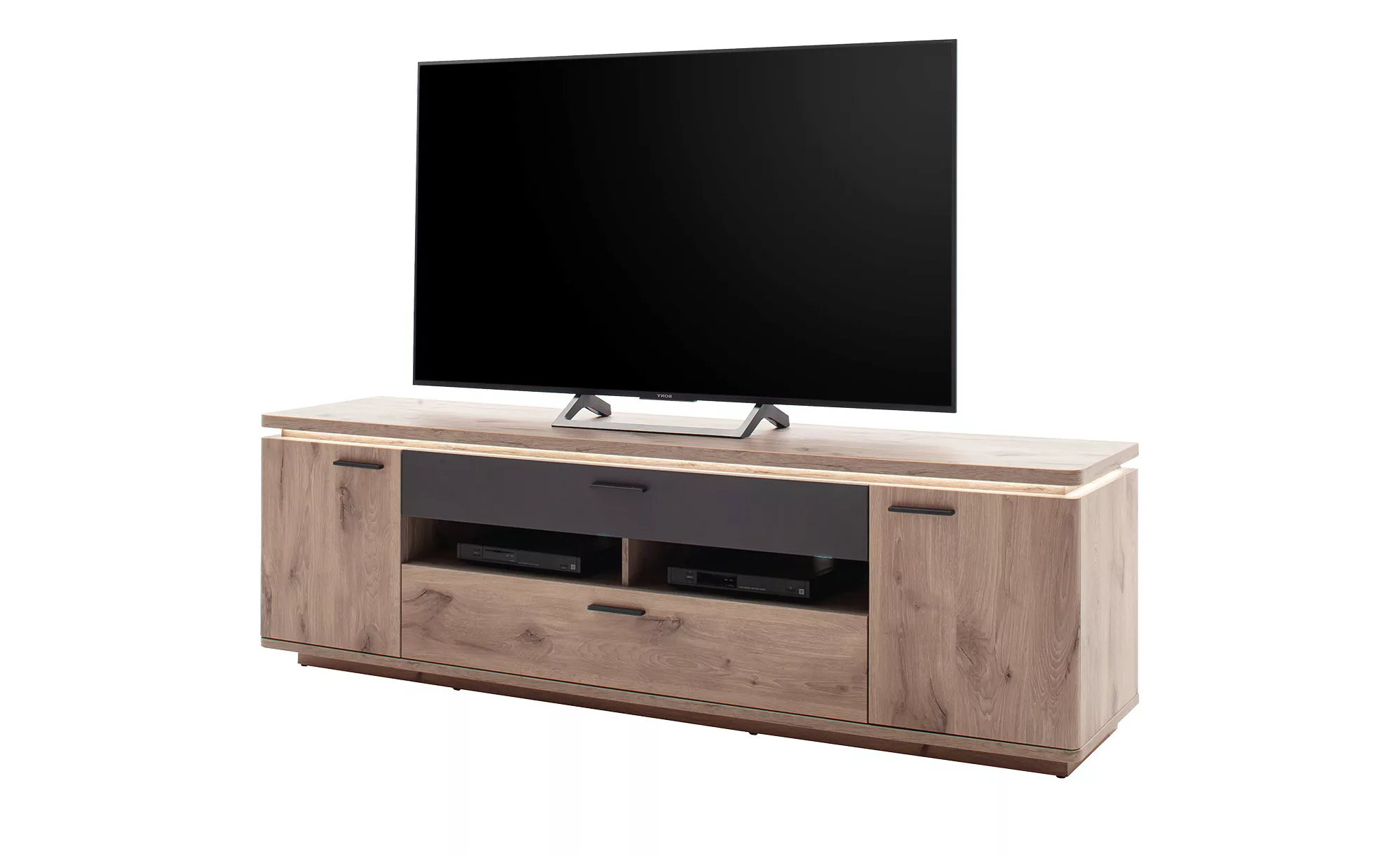 uno TV-Element  Kataros ¦ holzfarben ¦ Maße (cm): B: 210 H: 65 T: 50 Kommod günstig online kaufen