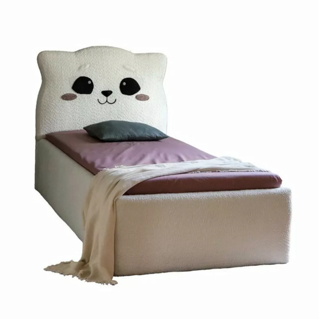 Friderik-EU Kinderbett LETI Katze Kawaii 90x200 Juniorbett Jugendbett Bettk günstig online kaufen