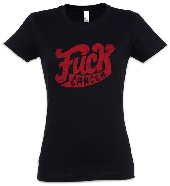 Urban Backwoods Print-Shirt Fuck Cancer Damen T-Shirt Frank Fiona Carl Ian günstig online kaufen