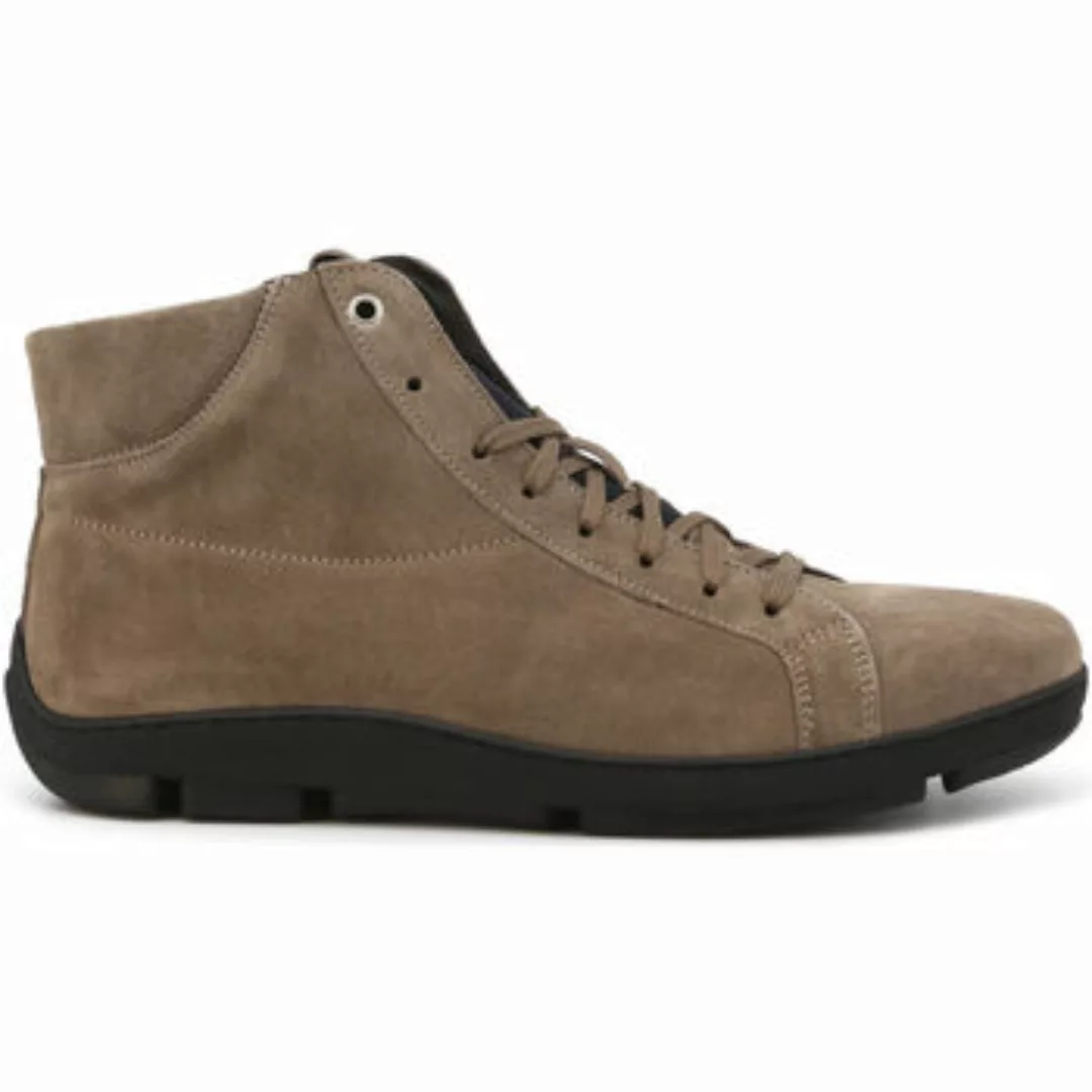 Duca Di Morrone  Stiefel Giacomo - Suede Taupe günstig online kaufen