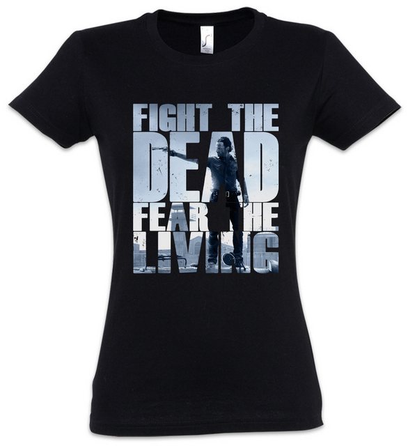 Urban Backwoods Print-Shirt Fight The Dead Fear The Living III Damen T-Shir günstig online kaufen