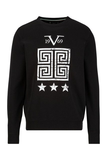 19V69 ITALIA Sweatshirt NICO GRUNGE Klassisches Sweat für Herren mit markan günstig online kaufen