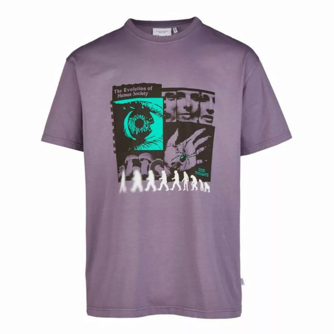 Cleptomanicx T-Shirt Evolution - montana grape günstig online kaufen