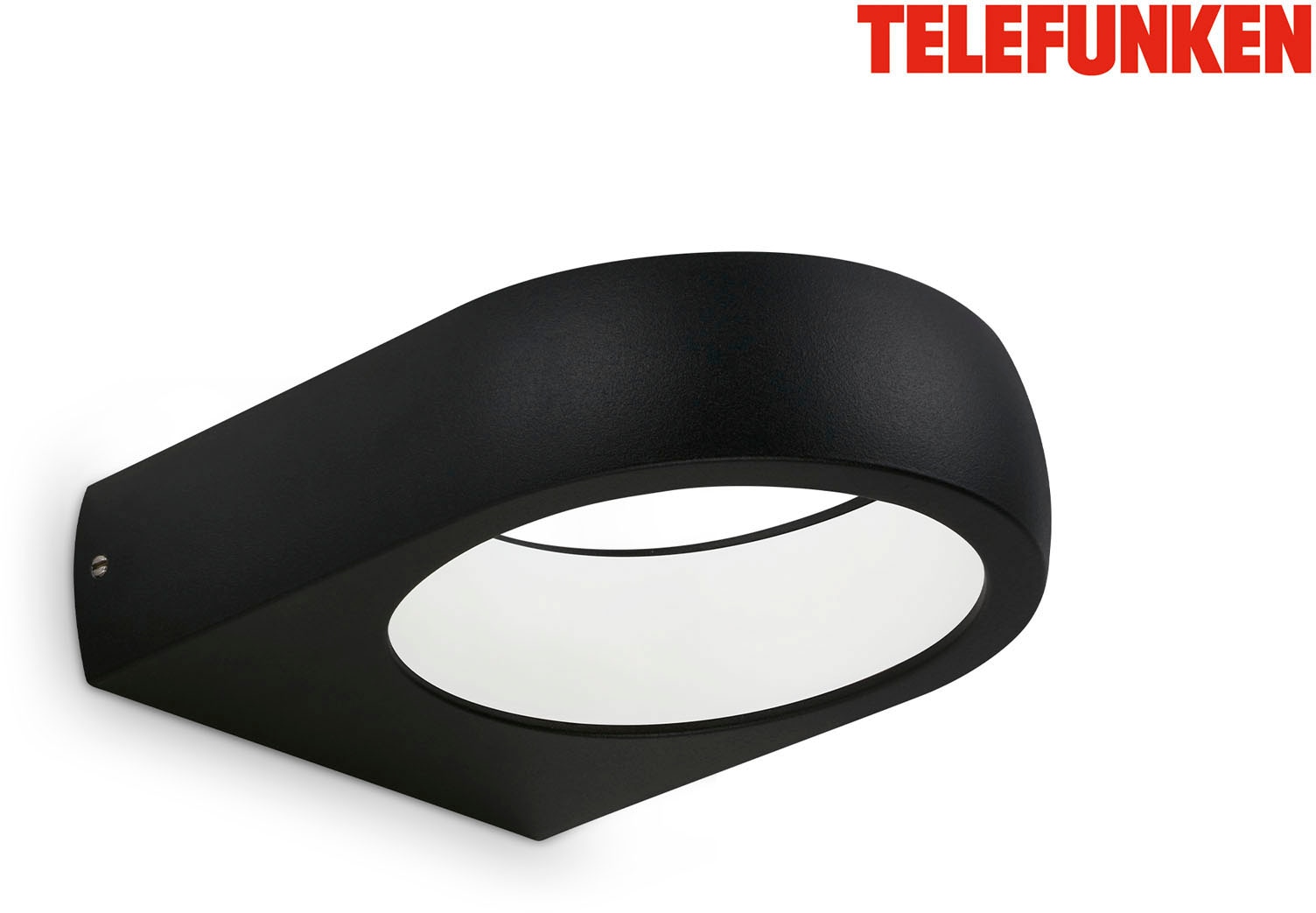 Telefunken LED-Außenleuchte Puka Schwarz günstig online kaufen
