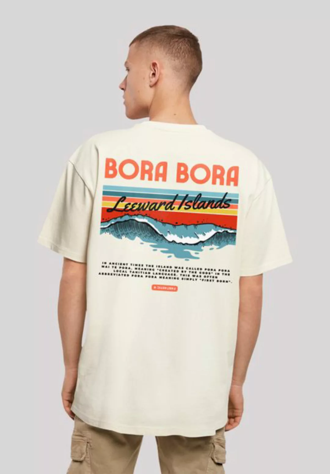 F4NT4STIC T-Shirt "Bora Bora Leewards Island", Print günstig online kaufen