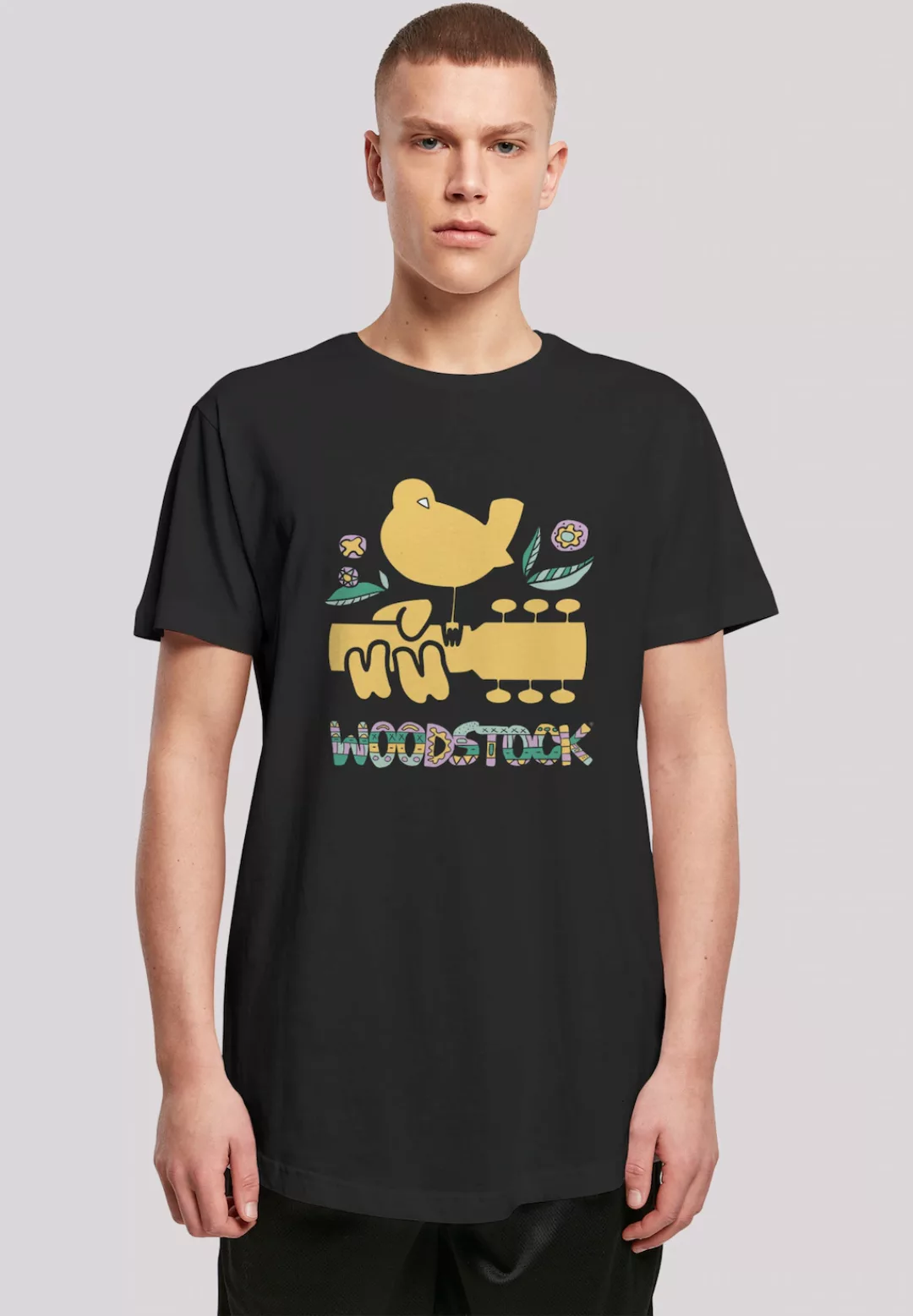 F4NT4STIC T-Shirt "Woodstock Artwork", Print günstig online kaufen