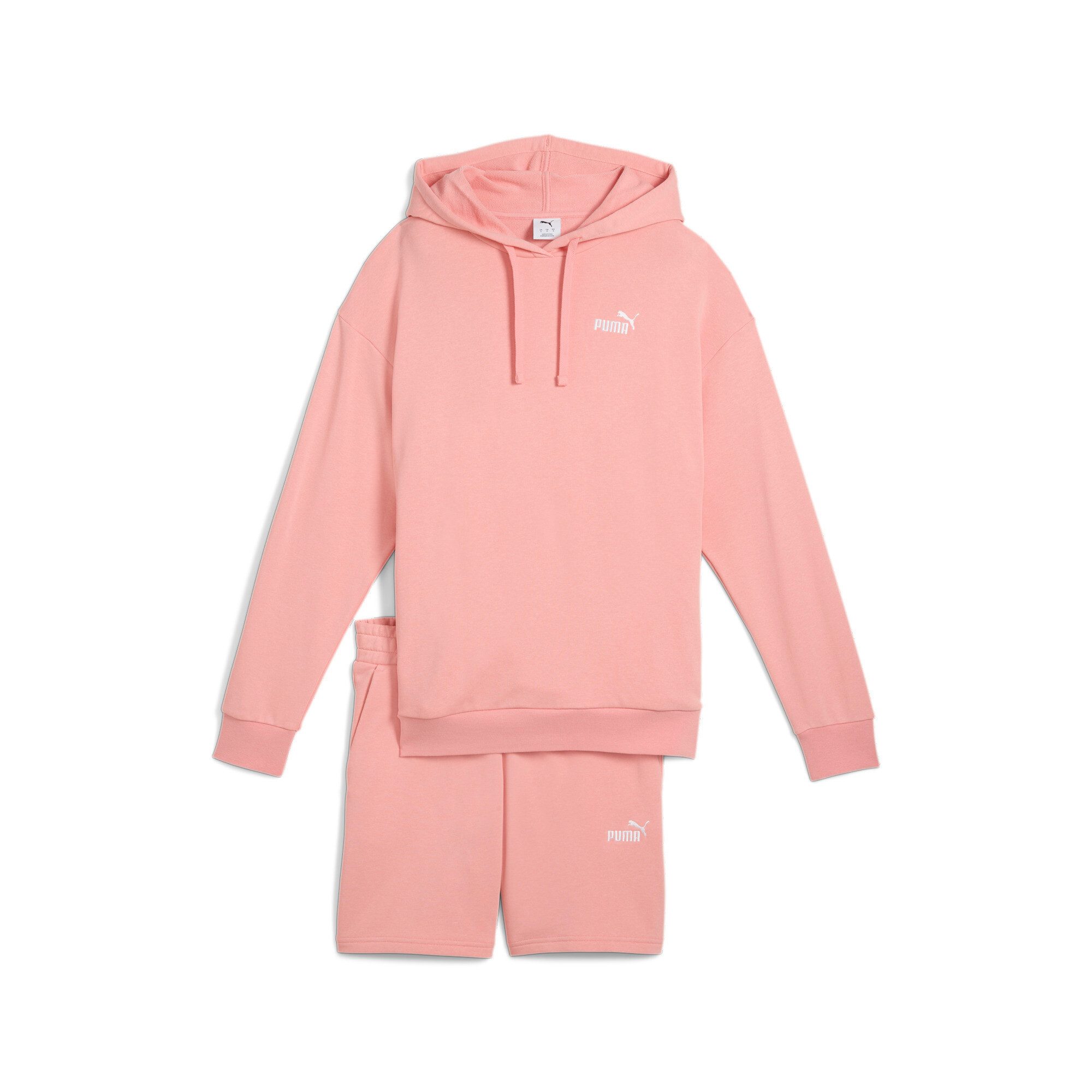 PUMA Trainingsanzug SHORT HOODED RELAXED SWEAT günstig online kaufen