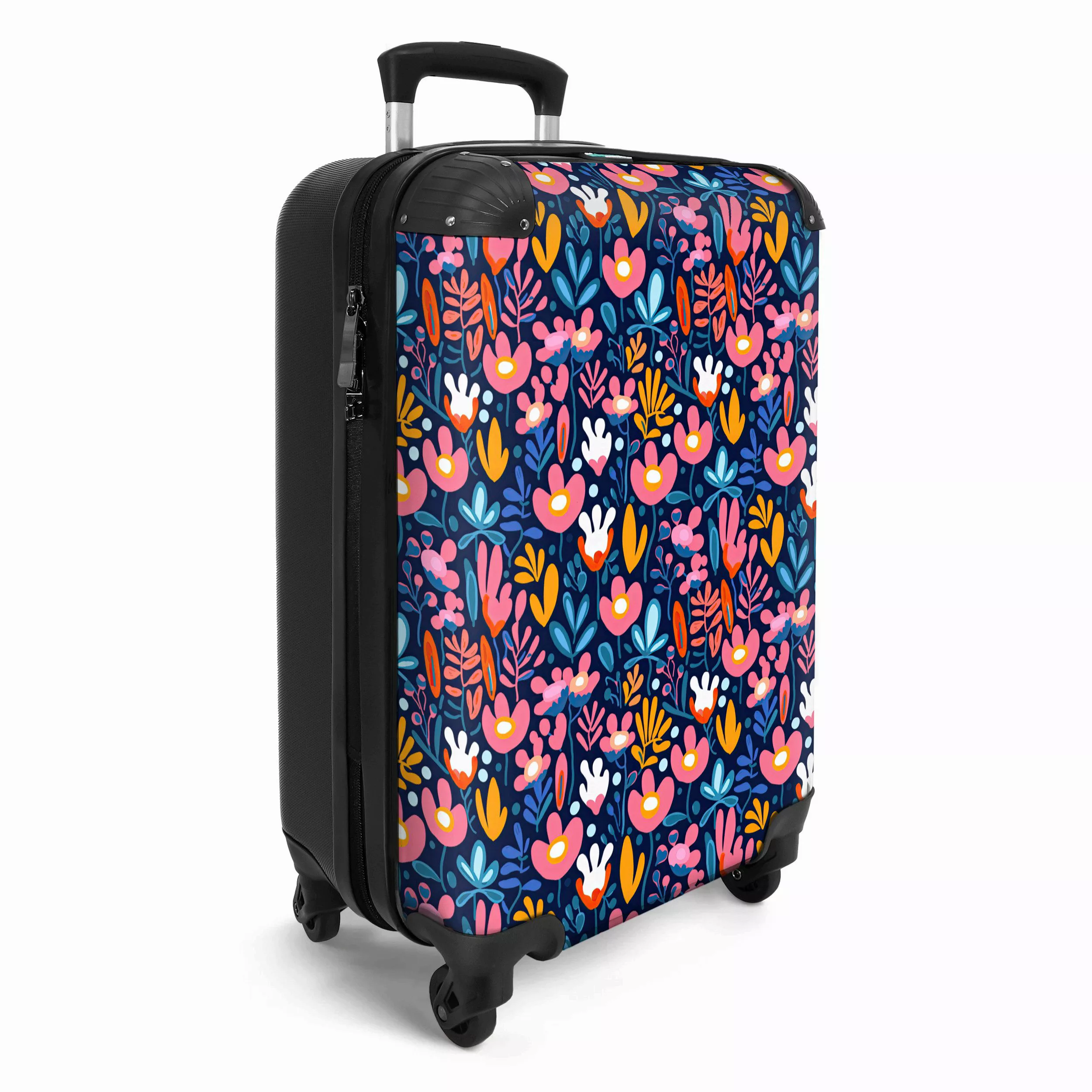 NoBoringSuitcases.com© Hartschalen-Trolley Blumen - Pflanzen - günstig online kaufen
