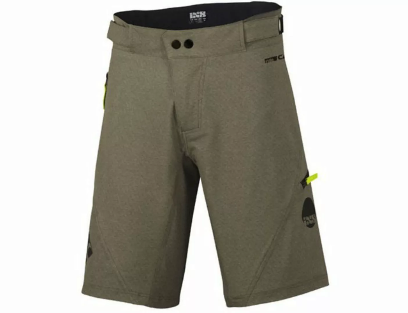 IXS Fahrradhose iXS Carve Shorts - Olivegrün XXL günstig online kaufen