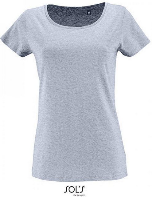 SOLS Rundhalsshirt Damen Short Sleeved T-Shirt Milo günstig online kaufen