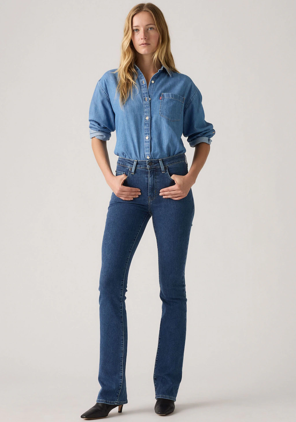 Levis Bootcut-Jeans "725 High-Rise Bootcut" günstig online kaufen