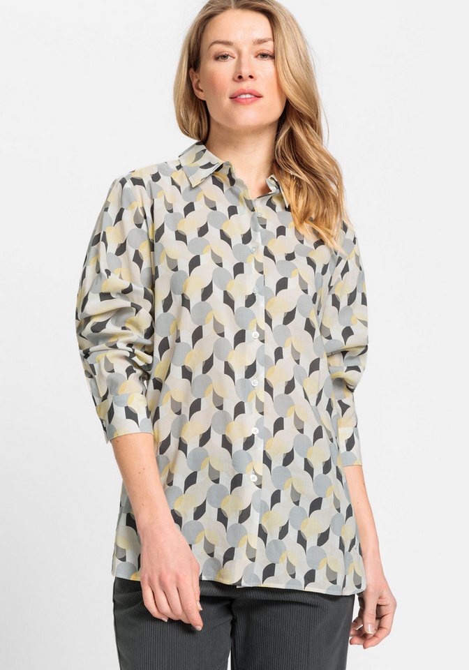 Olsen Klassische Bluse mit dezenten seitlichen Schlitzen günstig online kaufen