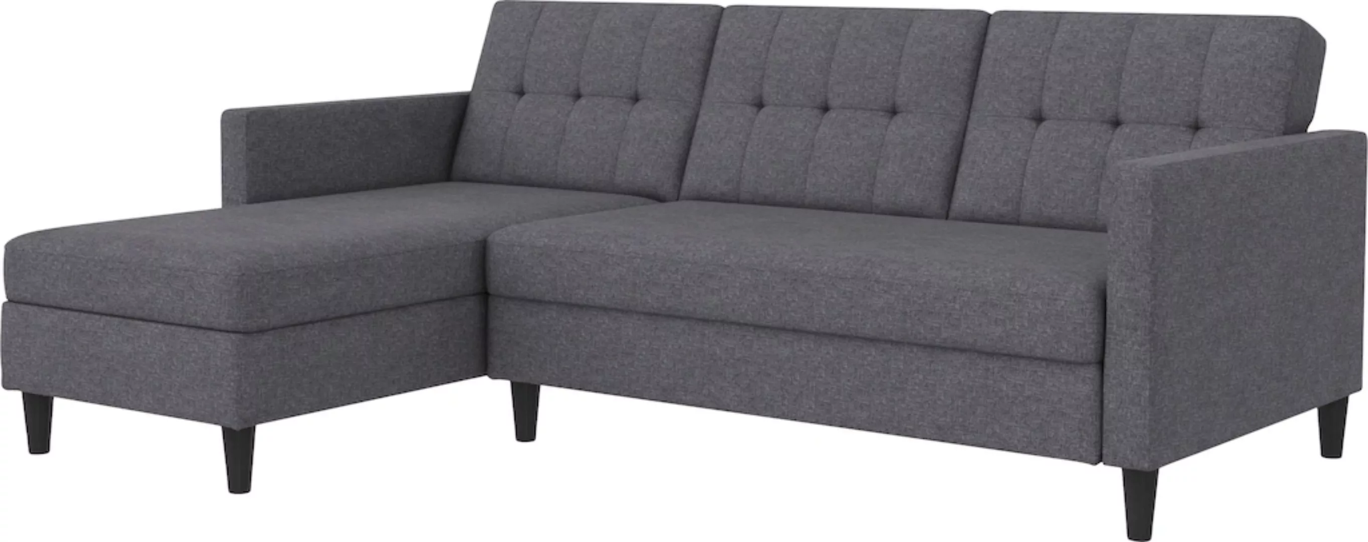 Dorel Home Ecksofa "Hartford II", mit Bettfunktion und Stauraum, Recamiere günstig online kaufen