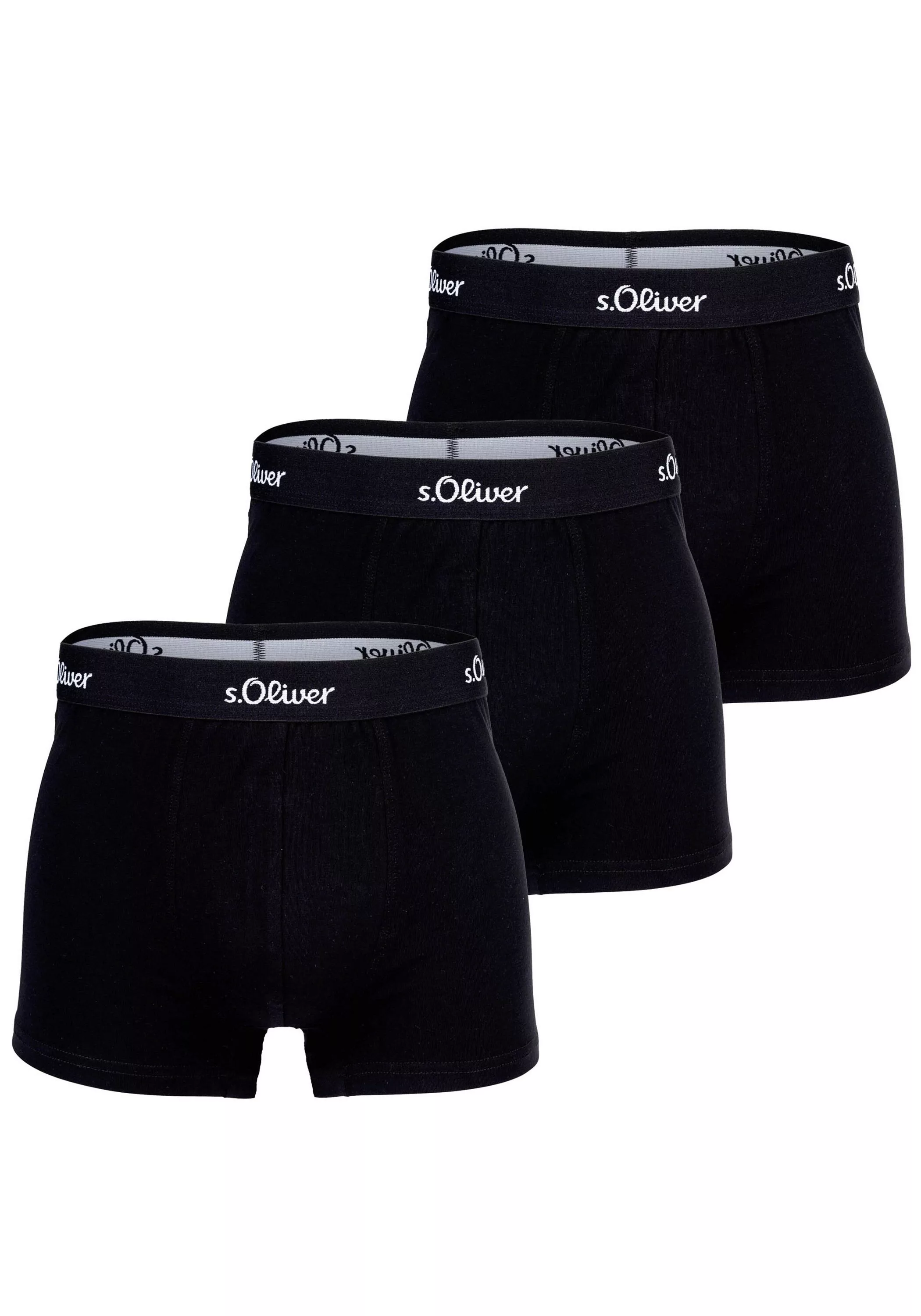 s.Oliver Boxershorts "Boxershort 3er Pack" günstig online kaufen