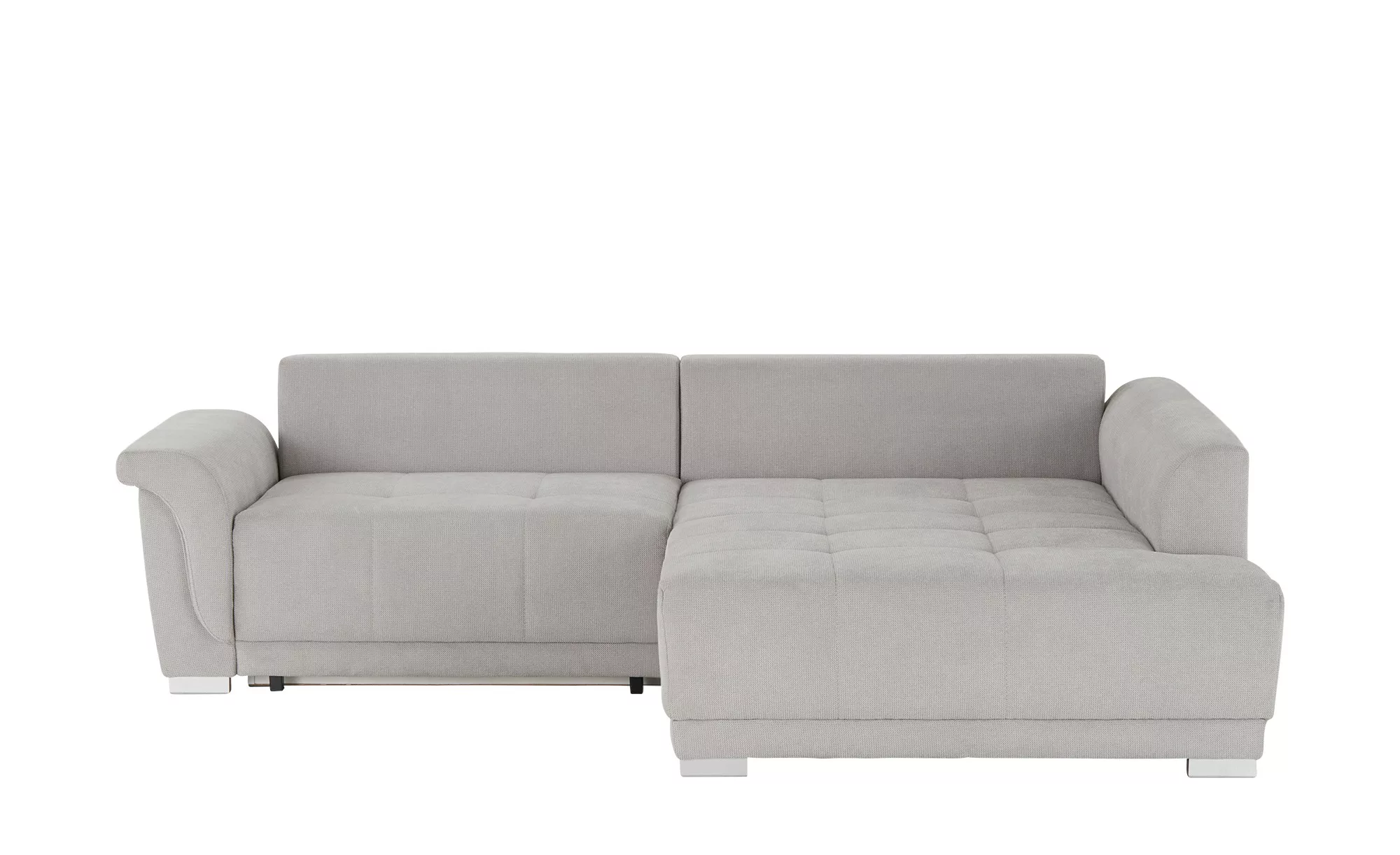 Ecksofa  Elsa ¦ grau ¦ Maße (cm): B: 258 H: 89 T: 192 Polstermöbel > Sofas günstig online kaufen