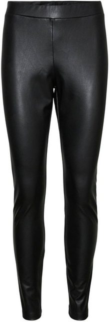 Vero Moda Lederimitathose "VMGANA MR PL LEGGING" günstig online kaufen