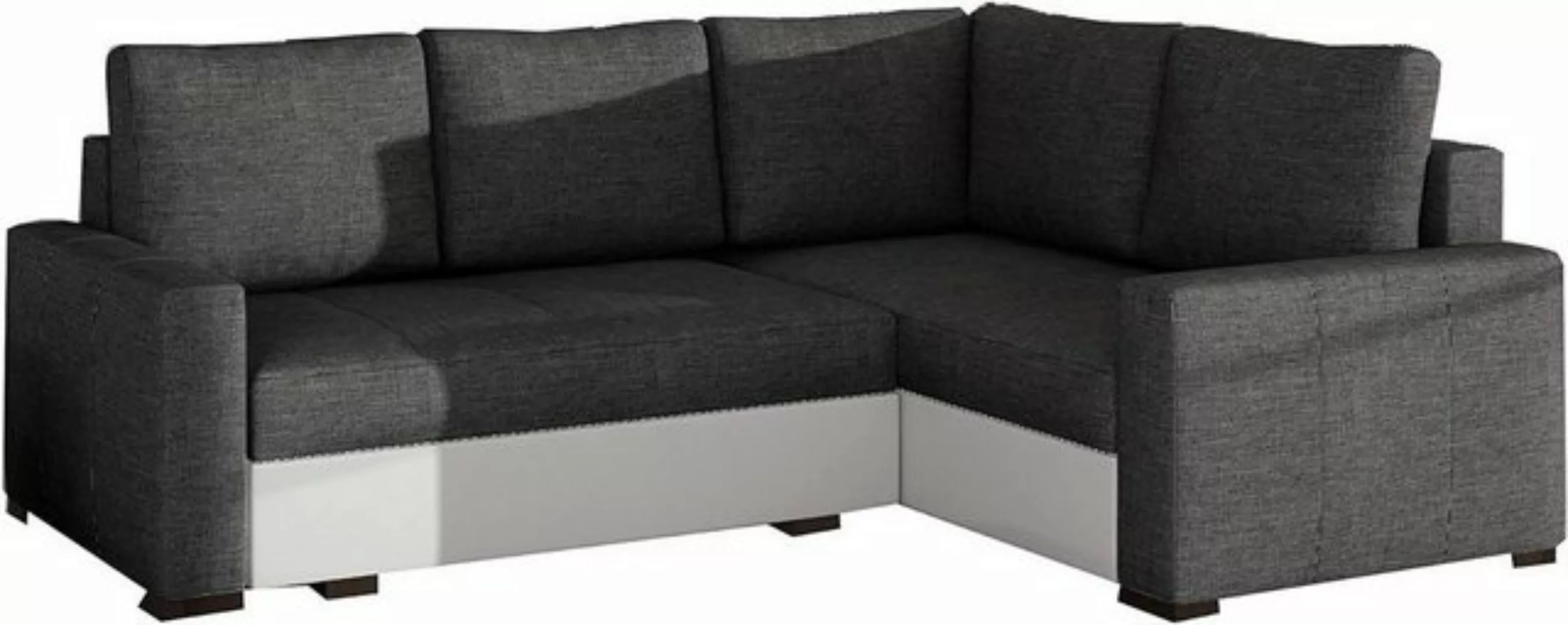 MOEBLO Ecksofa BRAS, Eckcouch Couch Sofa L-Form Polstergarnitur Wohnlandsch günstig online kaufen