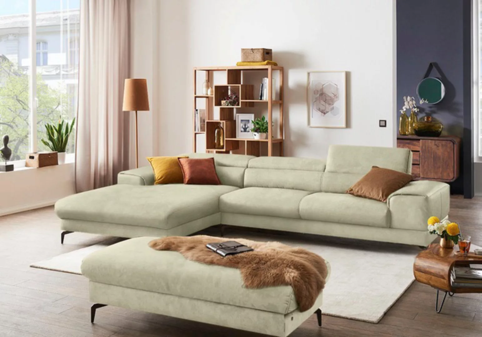 W.SCHILLIG Ecksofa "piedroo, Designsofa mit tollem Sitzkomfort, bequem und günstig online kaufen