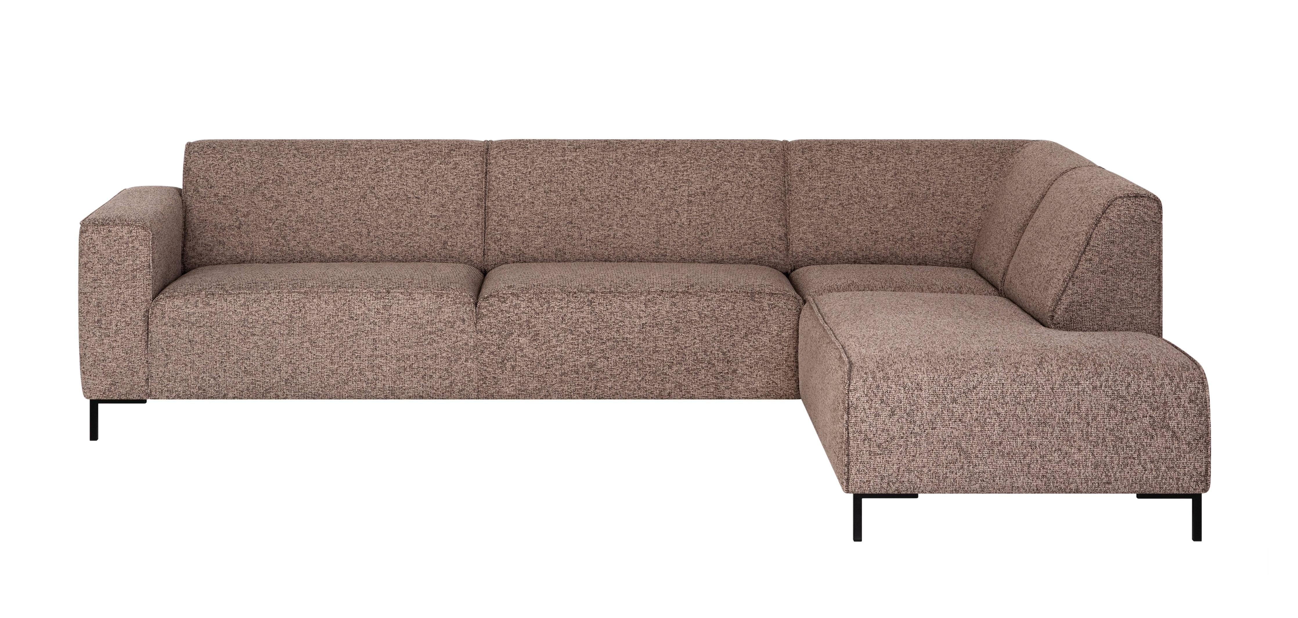 NADUVI Collection | Ecksofa Gionni rechts 2,5-Sitzer Chenille günstig online kaufen