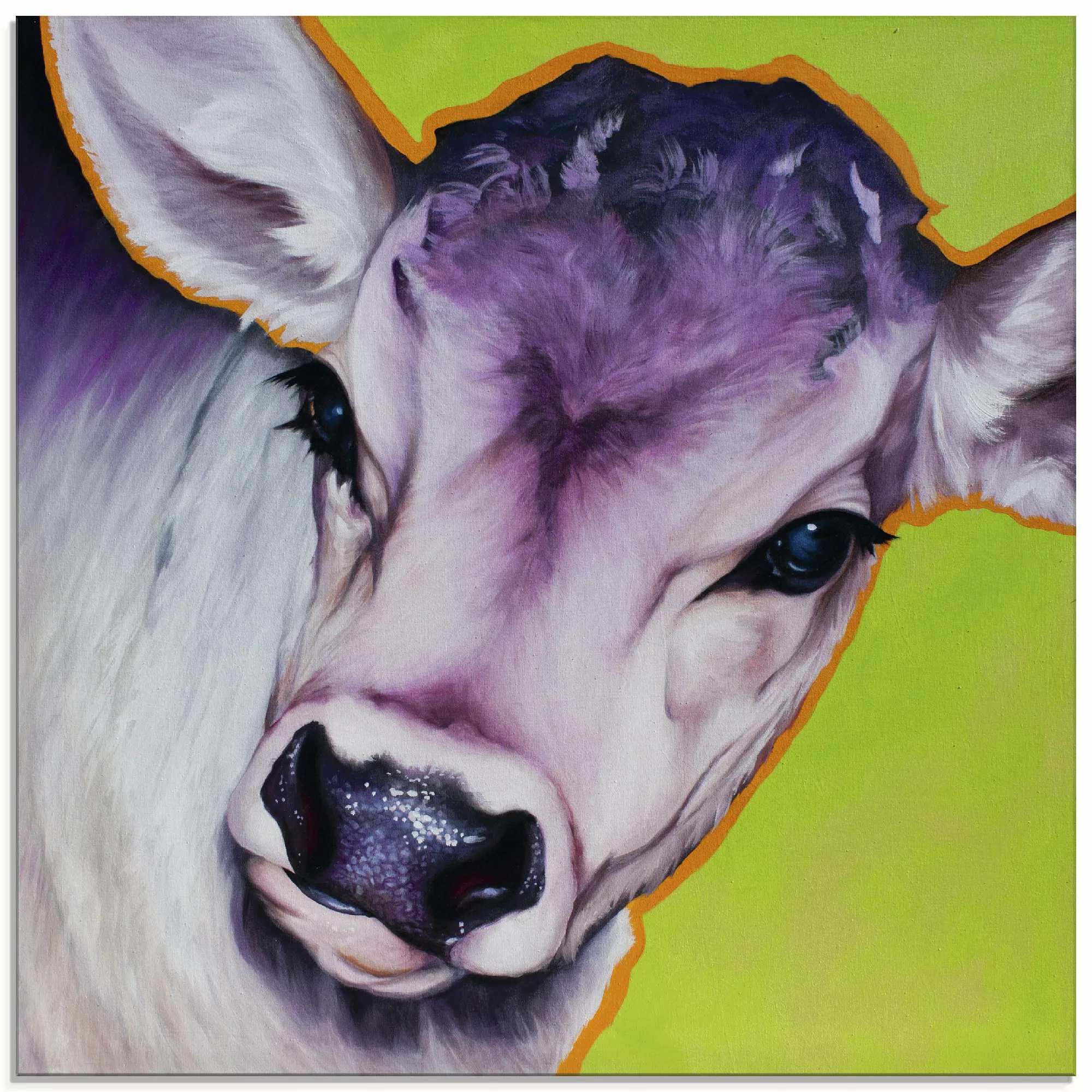 Artland Glasbild »Kuh Pretty Betty«, Haustiere, (1 St.), in verschiedenen G günstig online kaufen