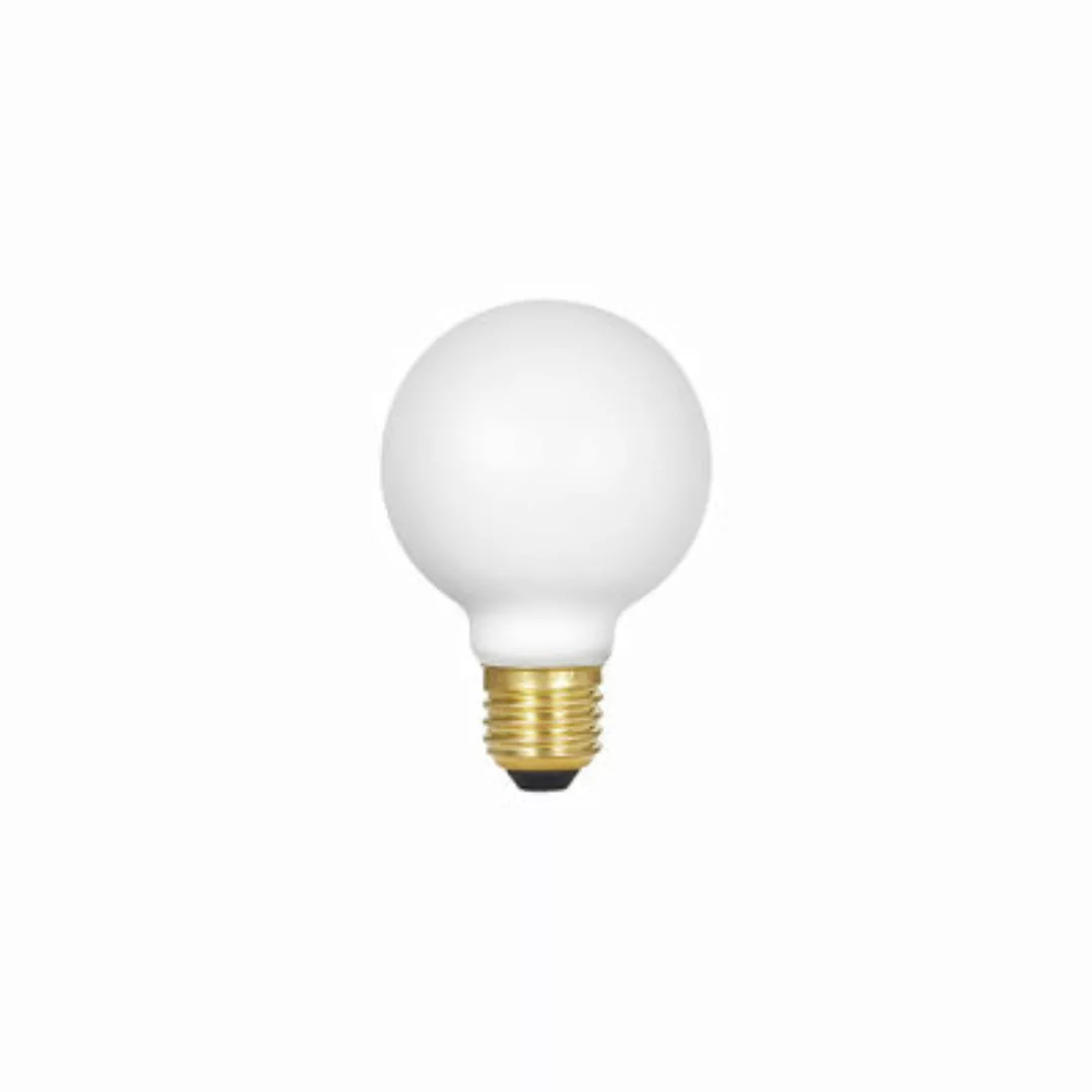 LED-Glühbirne E27 Sphere II - 6W keramik weiß / 480lm - 2000-2800K - Ø 7,5 günstig online kaufen