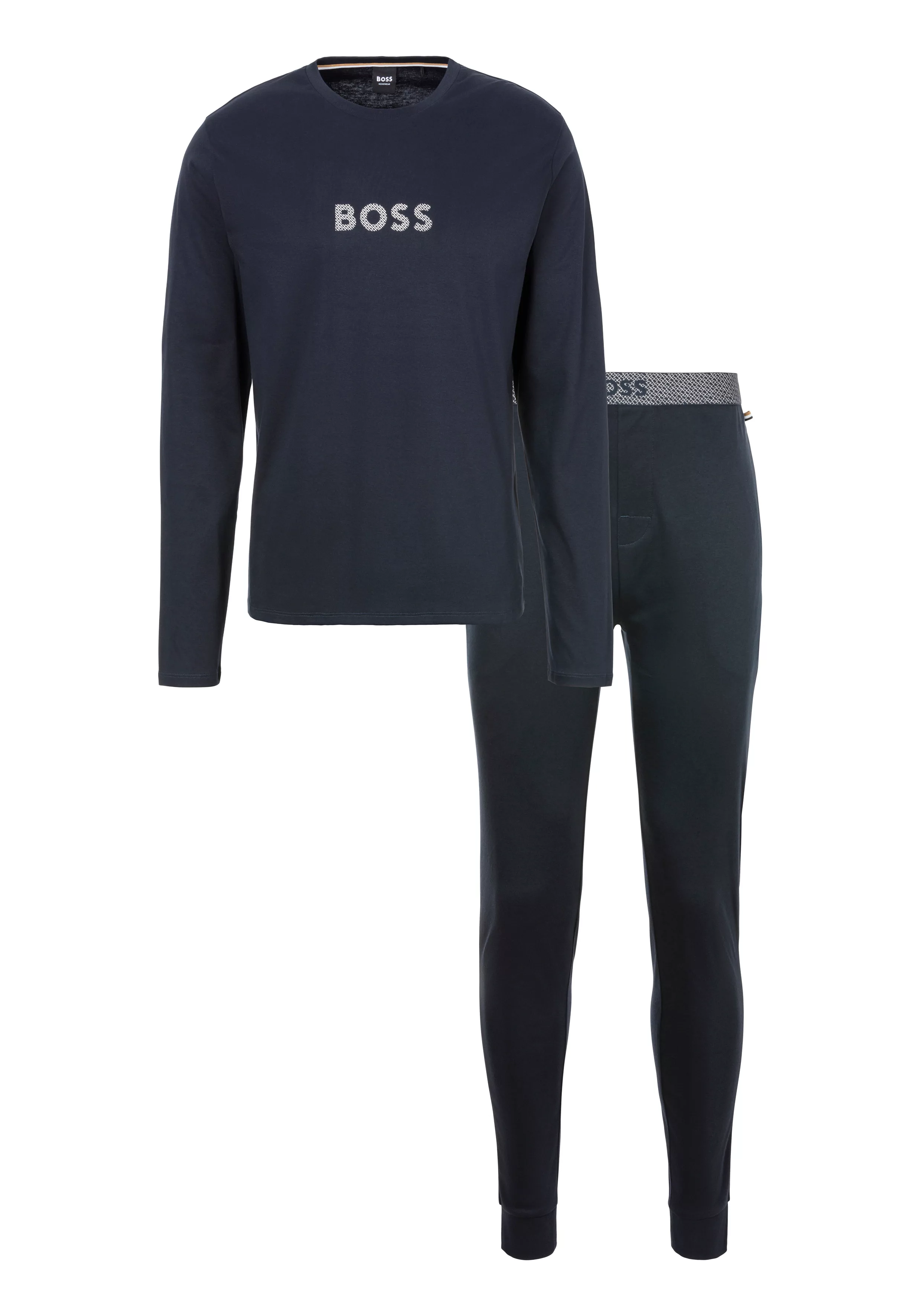 BOSS Pyjama "Gift Long Set 102", mit Label günstig online kaufen