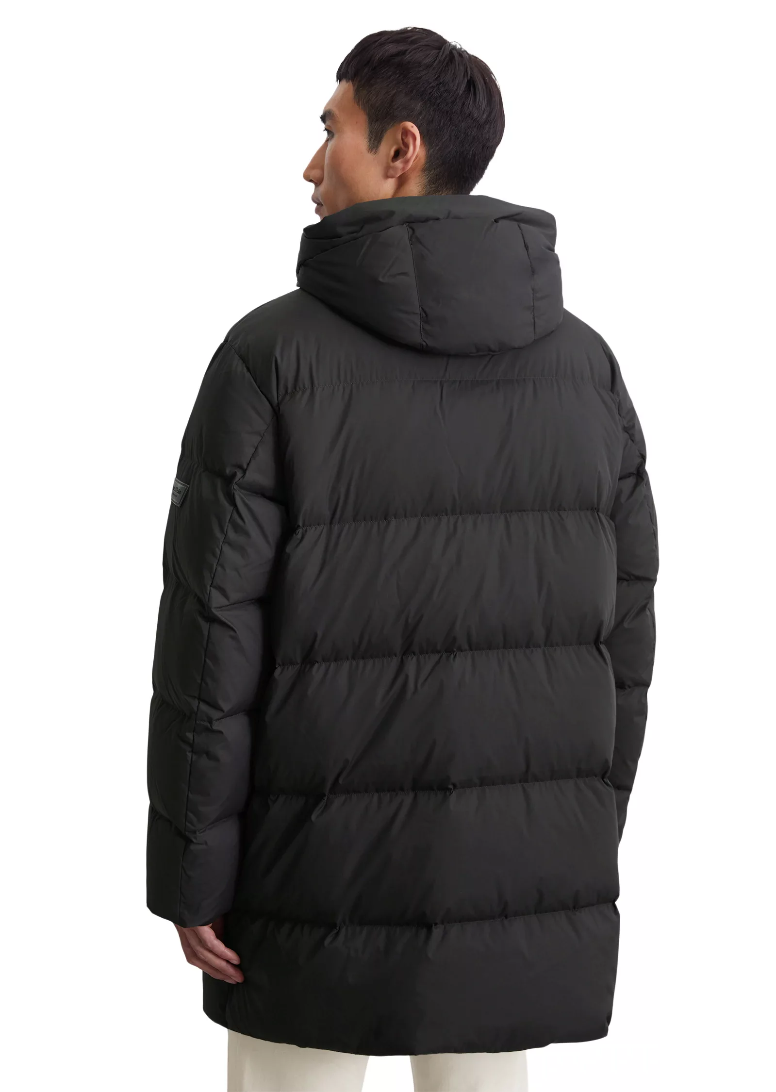 Marc O'Polo Winterjacke mit Kapuze und vielen Details günstig online kaufen