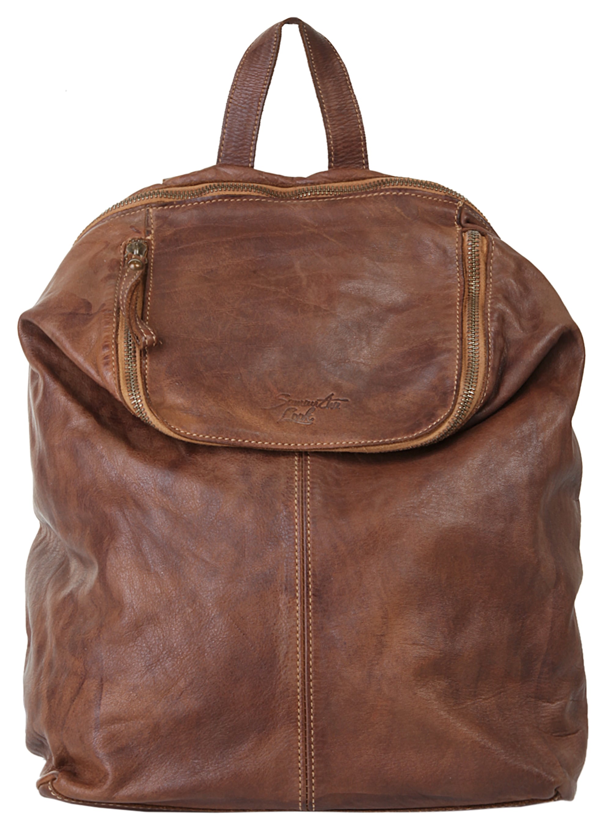 Samantha Look Cityrucksack, echt Leder, Made in Italy günstig online kaufen