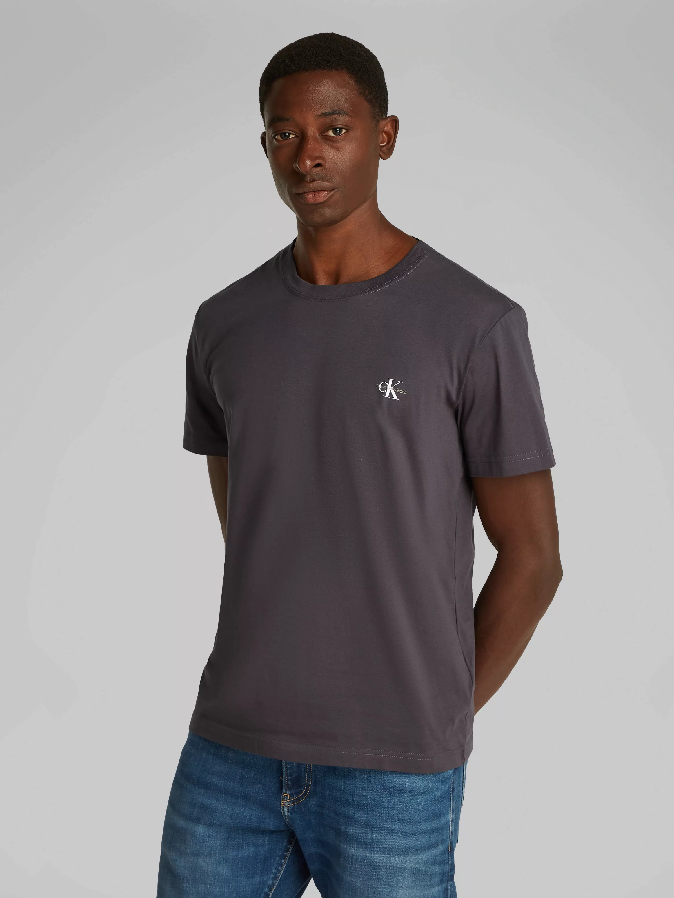 Calvin Klein Jeans T-Shirt "2 PACK MONOLOGO", Logodruck günstig online kaufen