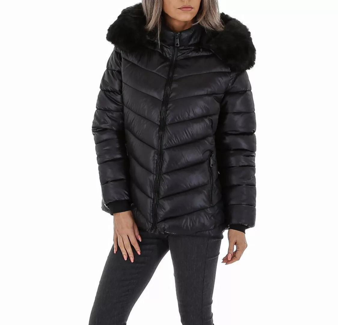 Ital-Design Winterjacke Damen Freizeit (87256642) Kapuze (abnehmbar) Gefütt günstig online kaufen