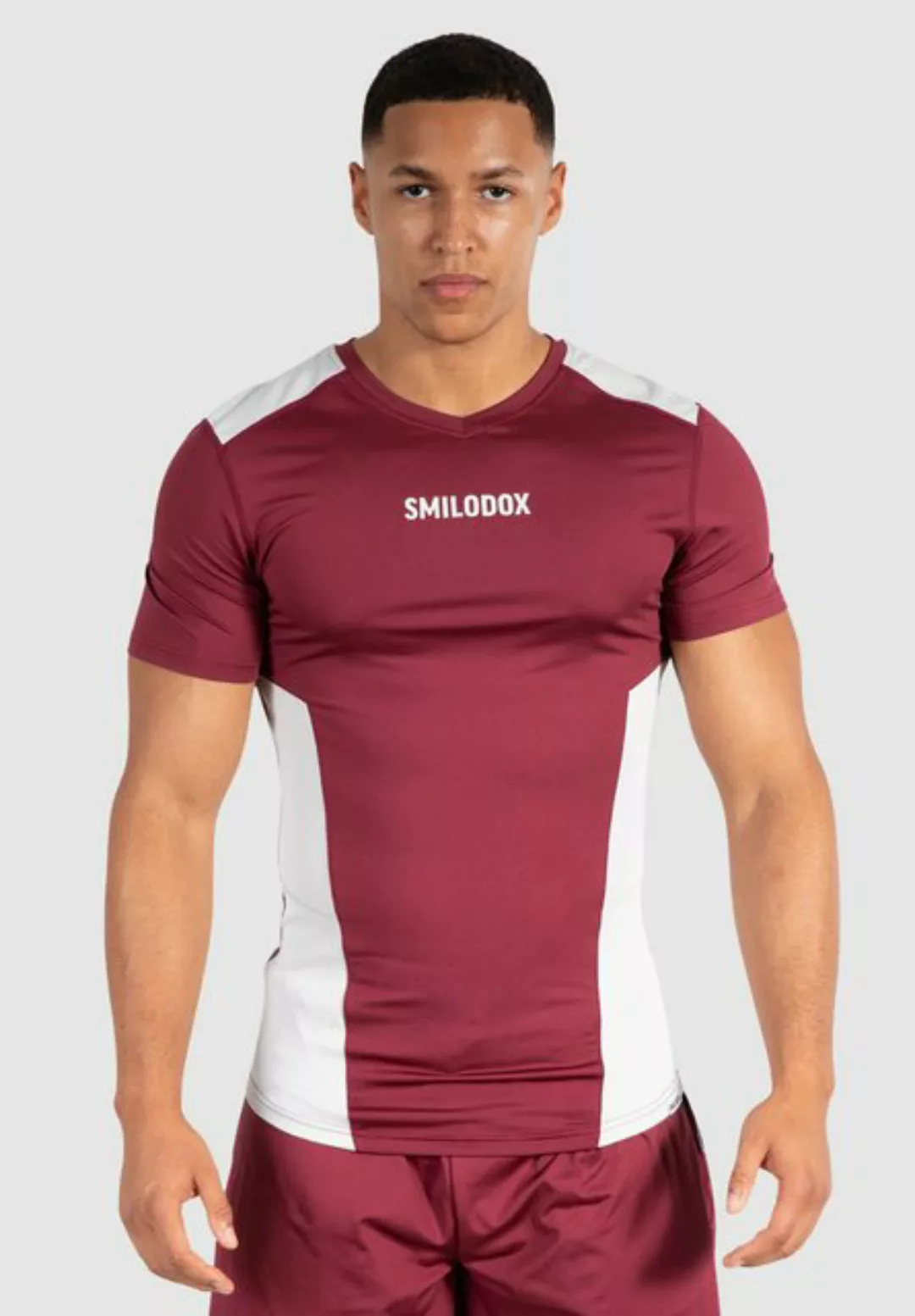 Smilodox T-Shirt Maison Mesh - günstig online kaufen