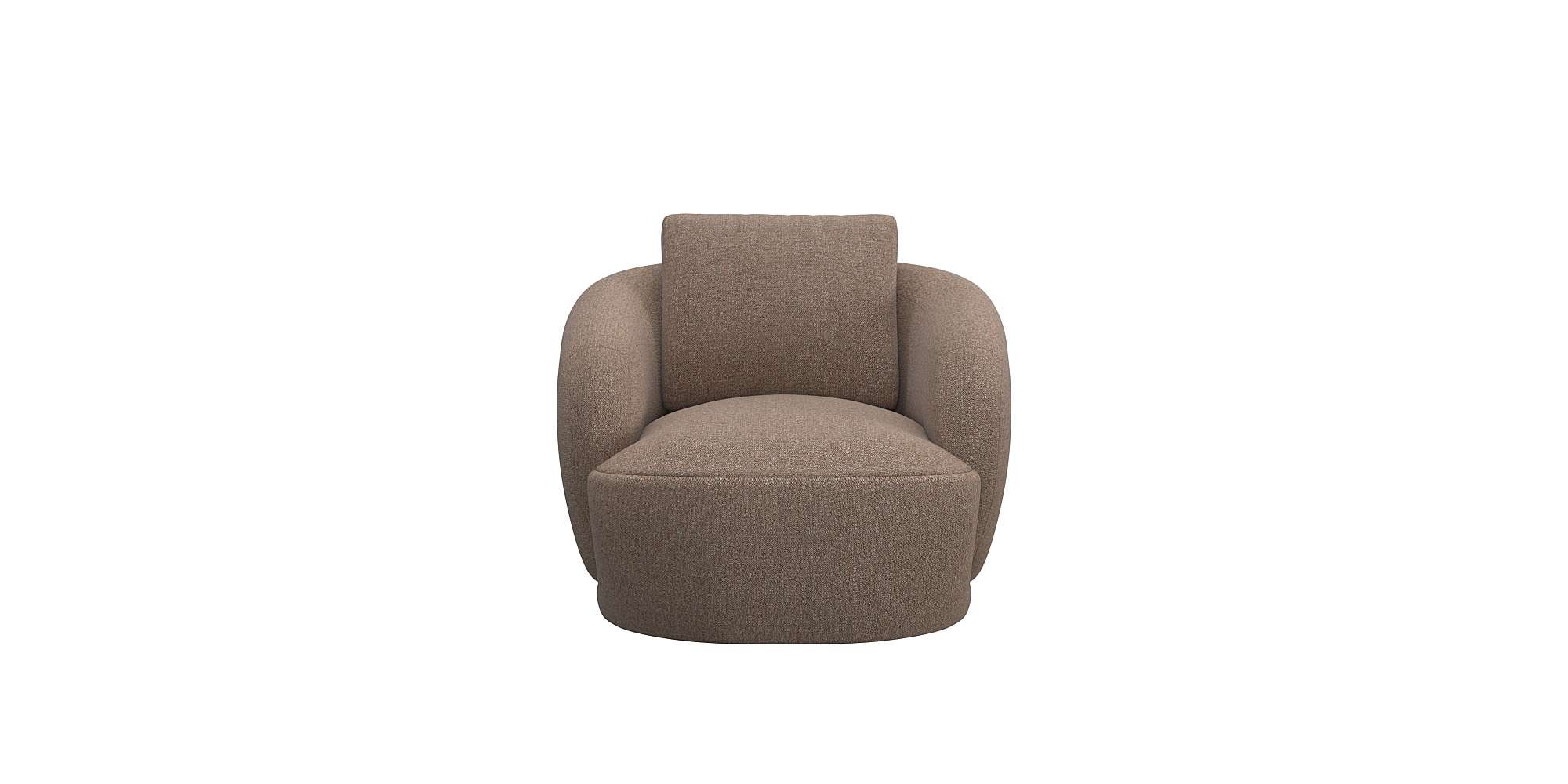 FLEXLUX Sessel "Torino, rund, drehbar, Einzelsofa, Polstersessel,", Moderne günstig online kaufen