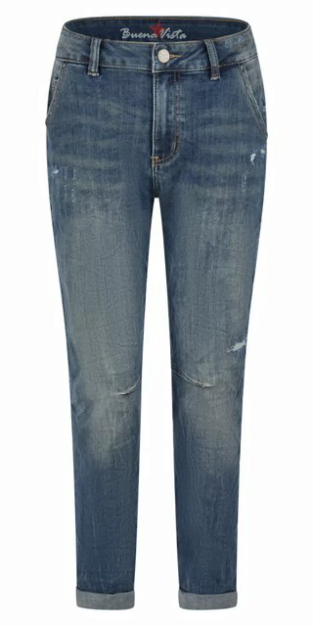 Buena Vista 5-Pocket-Jeans - Damenjeans - Aida Cropped Stretch Denim Jeans günstig online kaufen